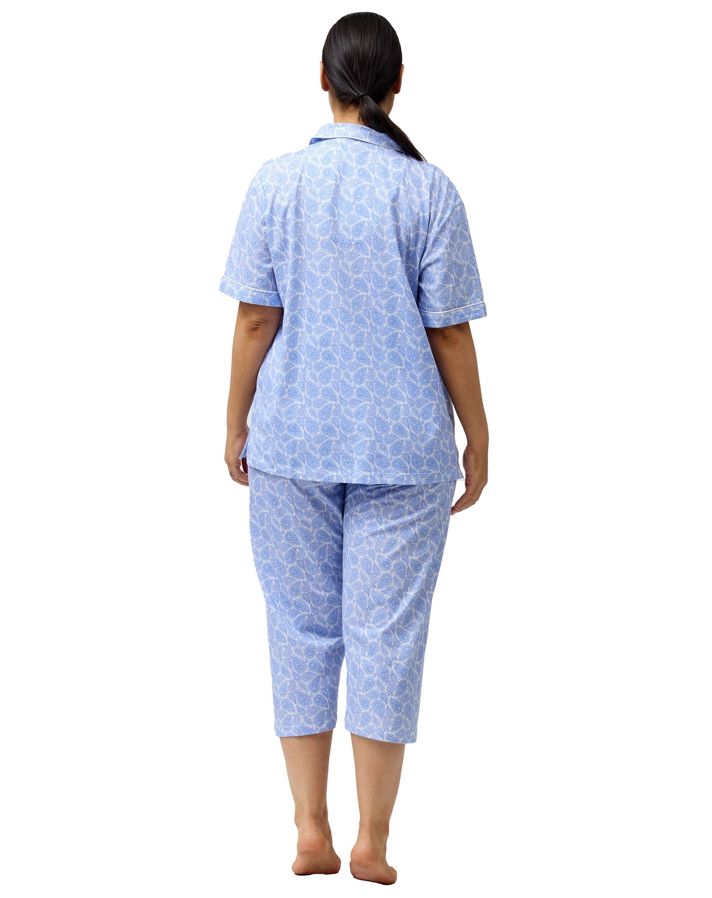 PAISLEY PJ SET BLUE - SK108P