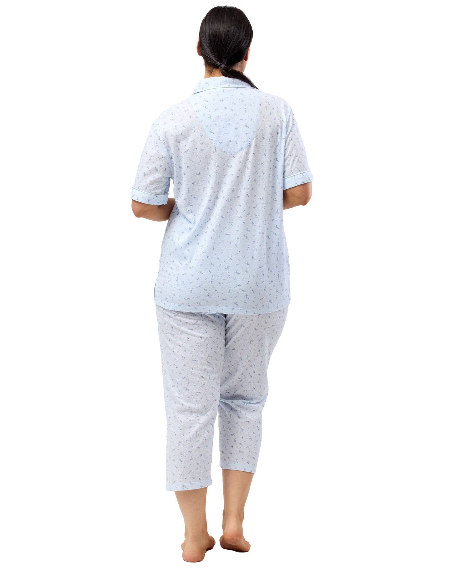 TULIP PJ SET BLUE - SK118T