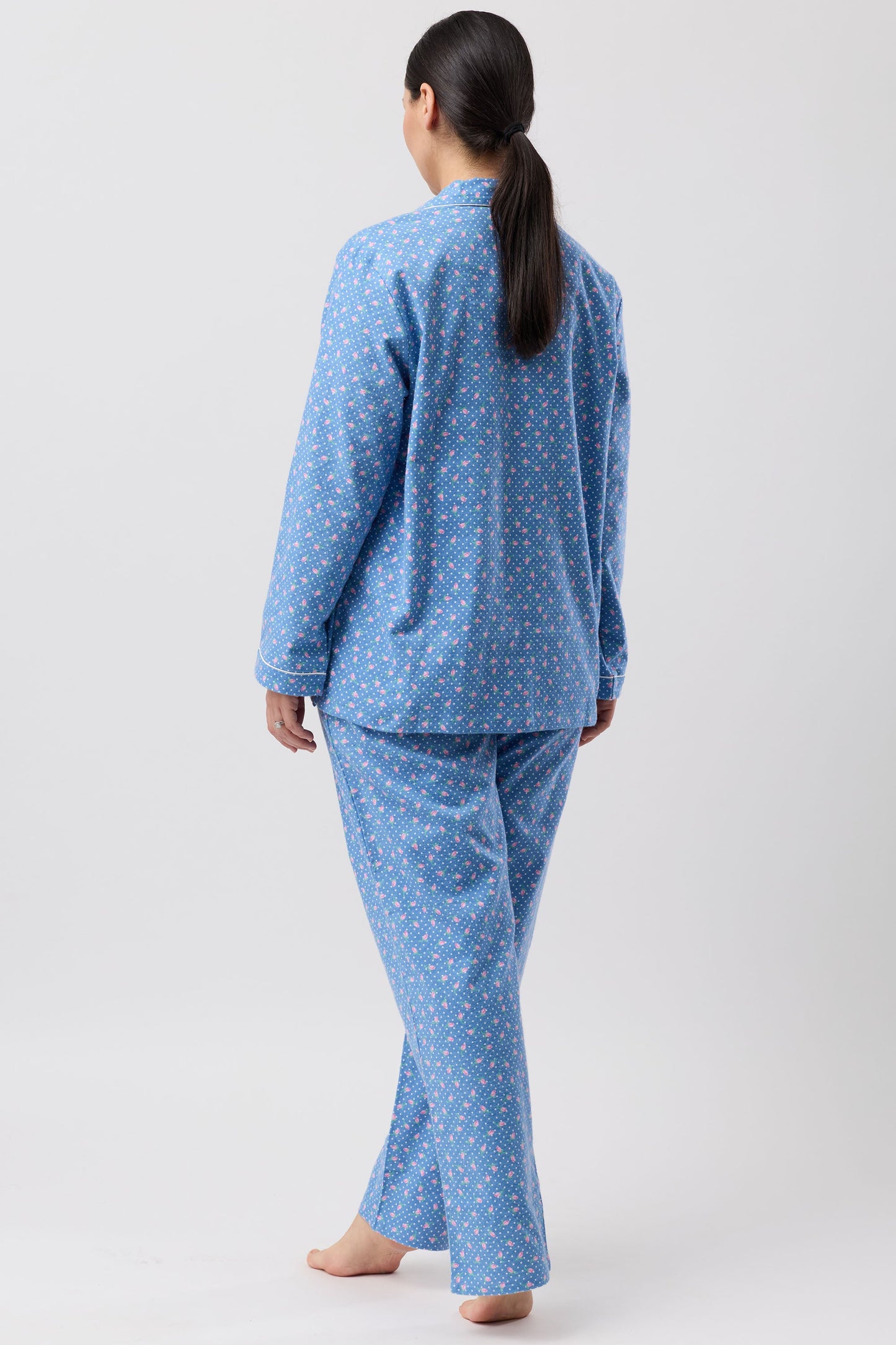 ROSE SPOT PJ SET DENIM - SK500R6