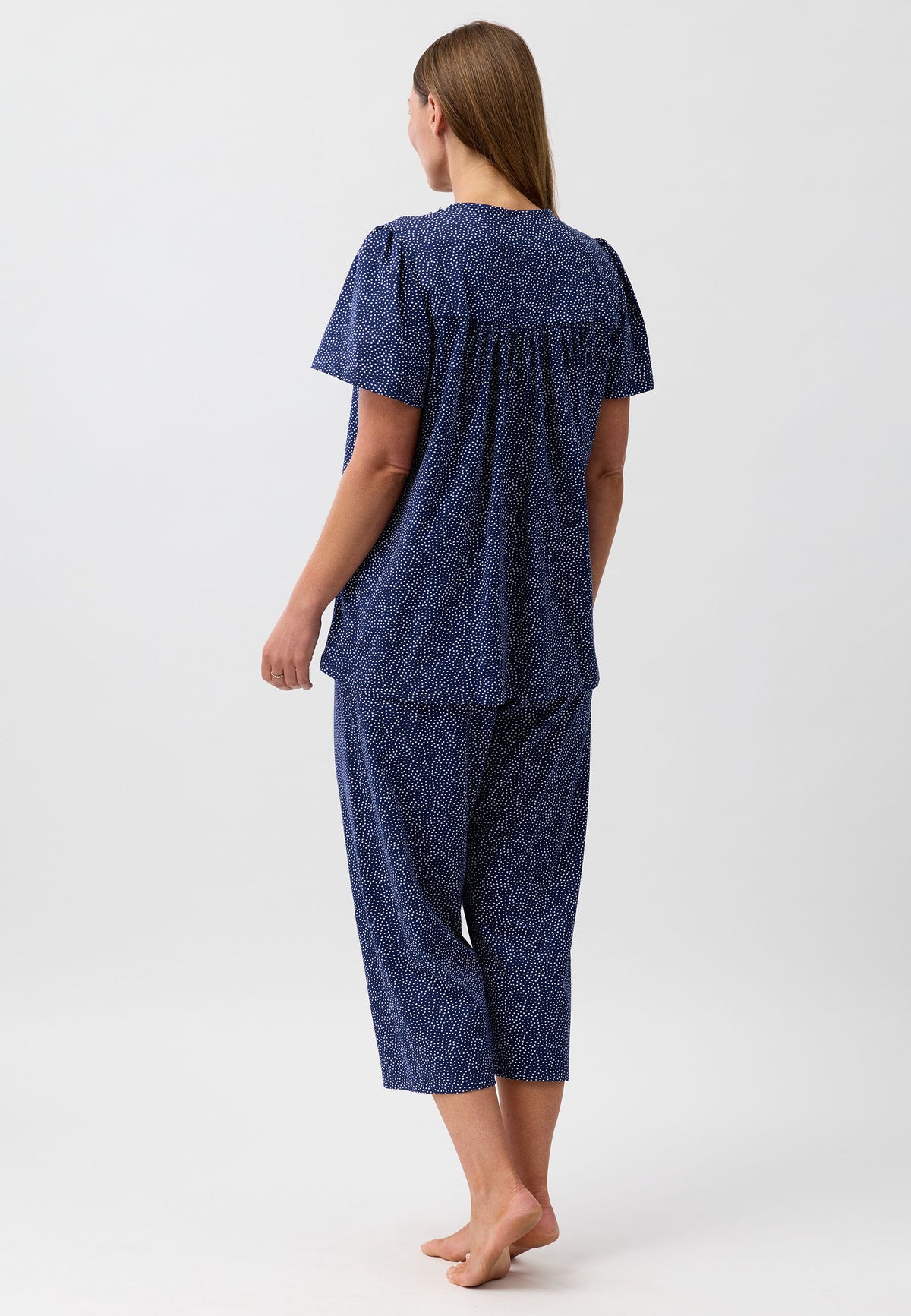 CONFETTI 3/4 PJ SET NAVY - SK527CS6
