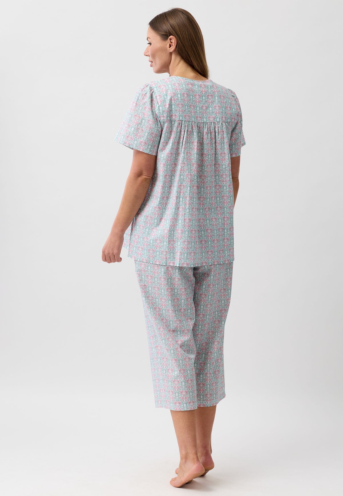 PRIMROSE 3/4 PJ SET CORAL - SK529P6