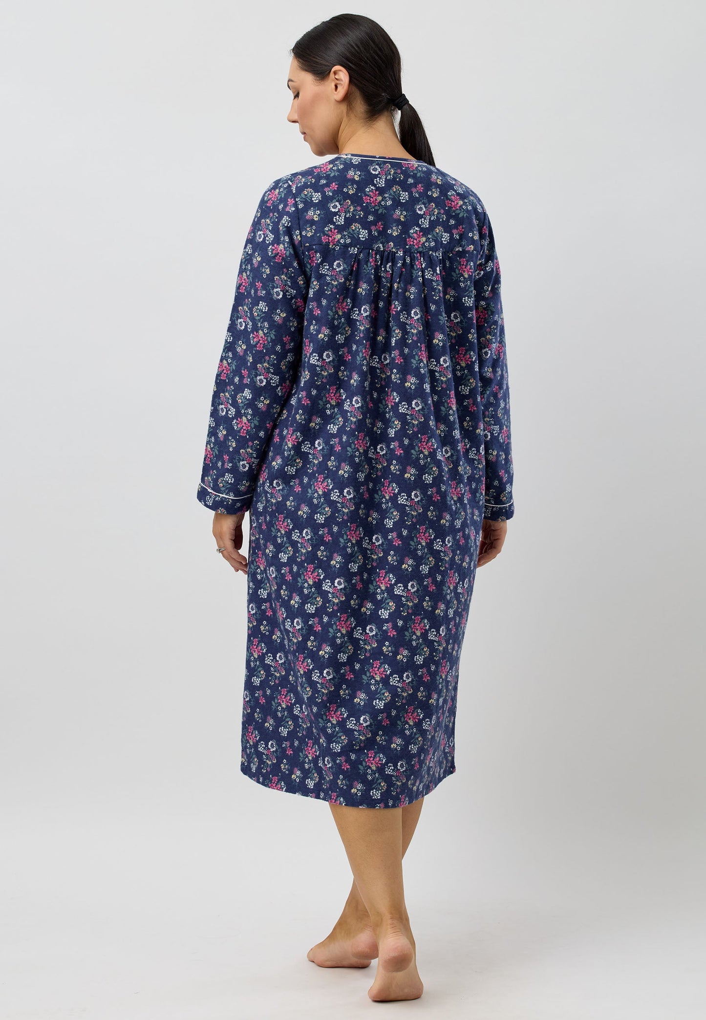 CRAB APPLE NIGHTIE NAVY - SK611C5