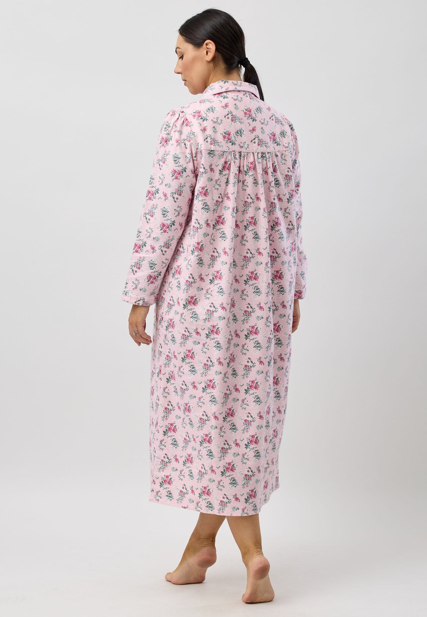 CRAB APPLE COLLAR NIGHTIE PINK - SK612C5