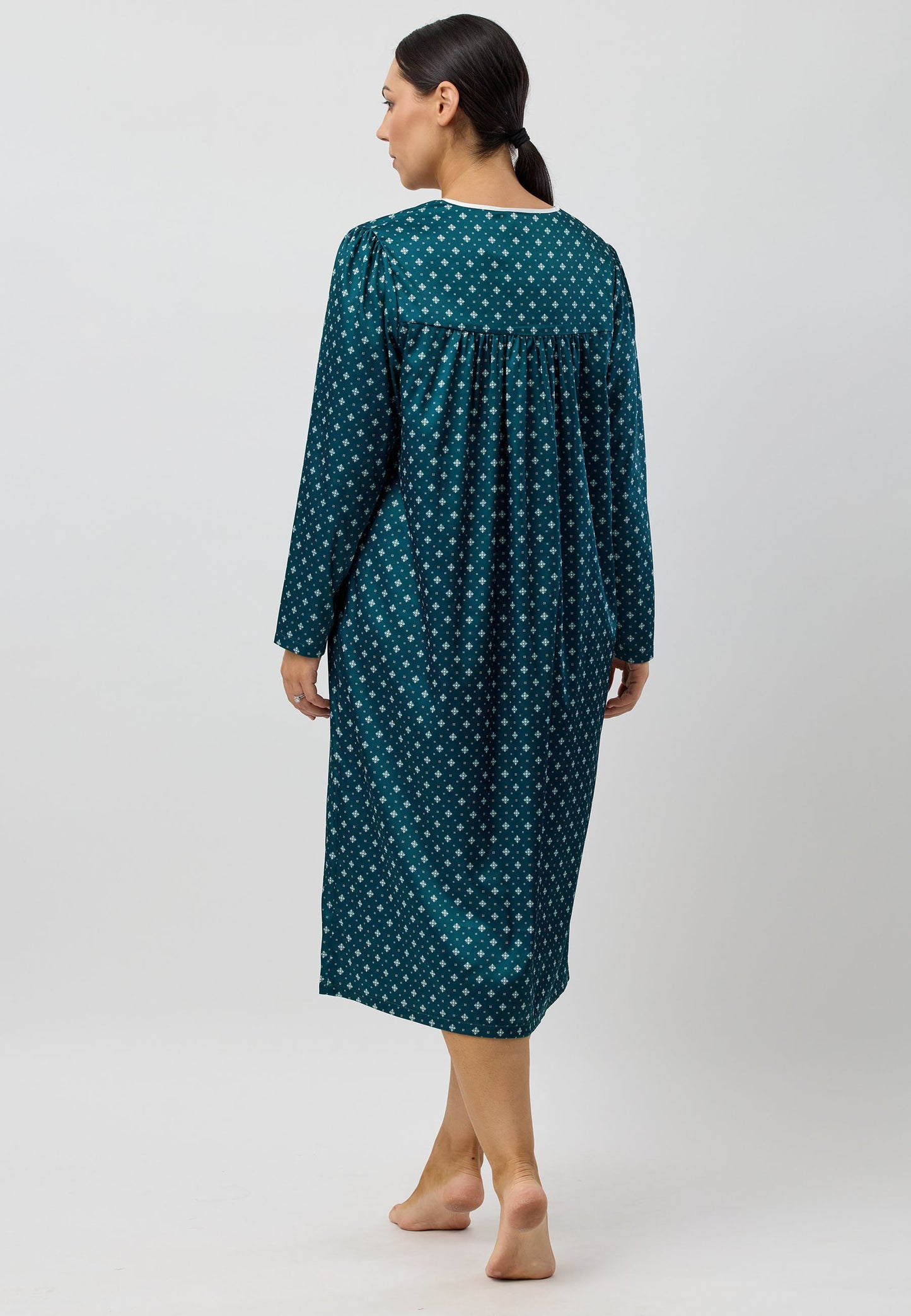 ART DECO NIGHTIE FOREST - SK627A5