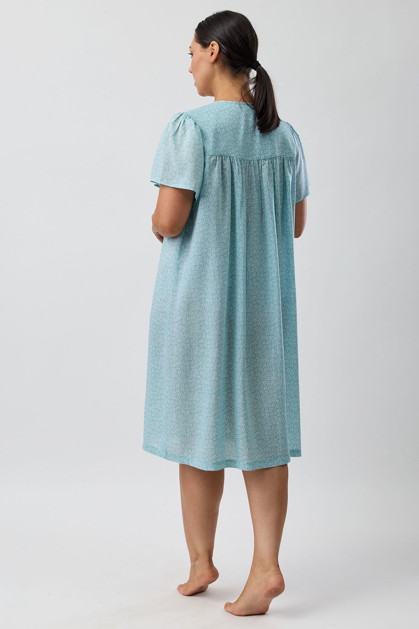 FOLIAGE NIGHTIE JADE - SK709F5