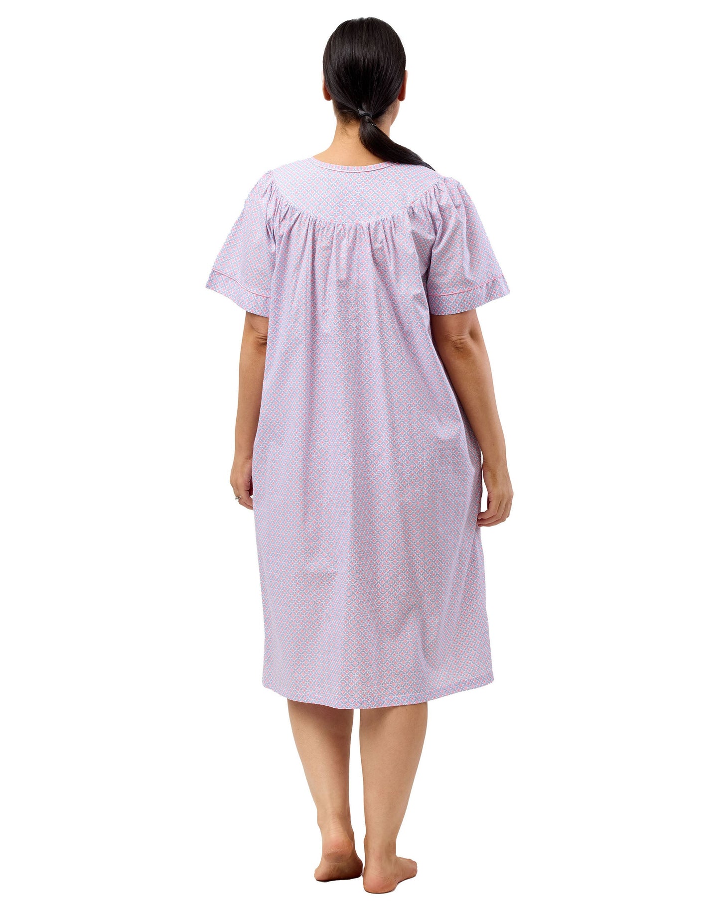 GEO BRUNCH COAT BLUE - SK901G