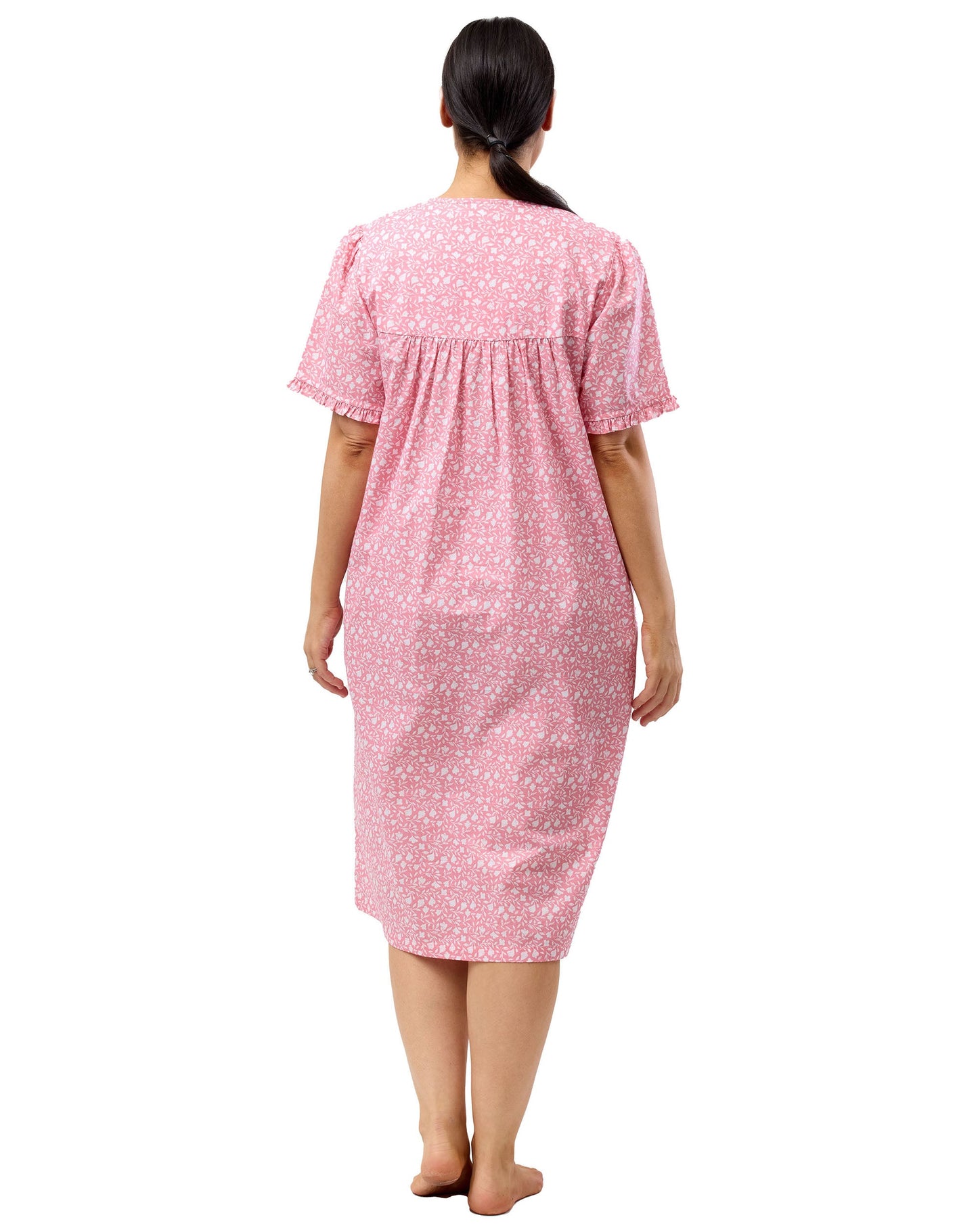 LEAF BRUNCH COAT CORAL - SK926L