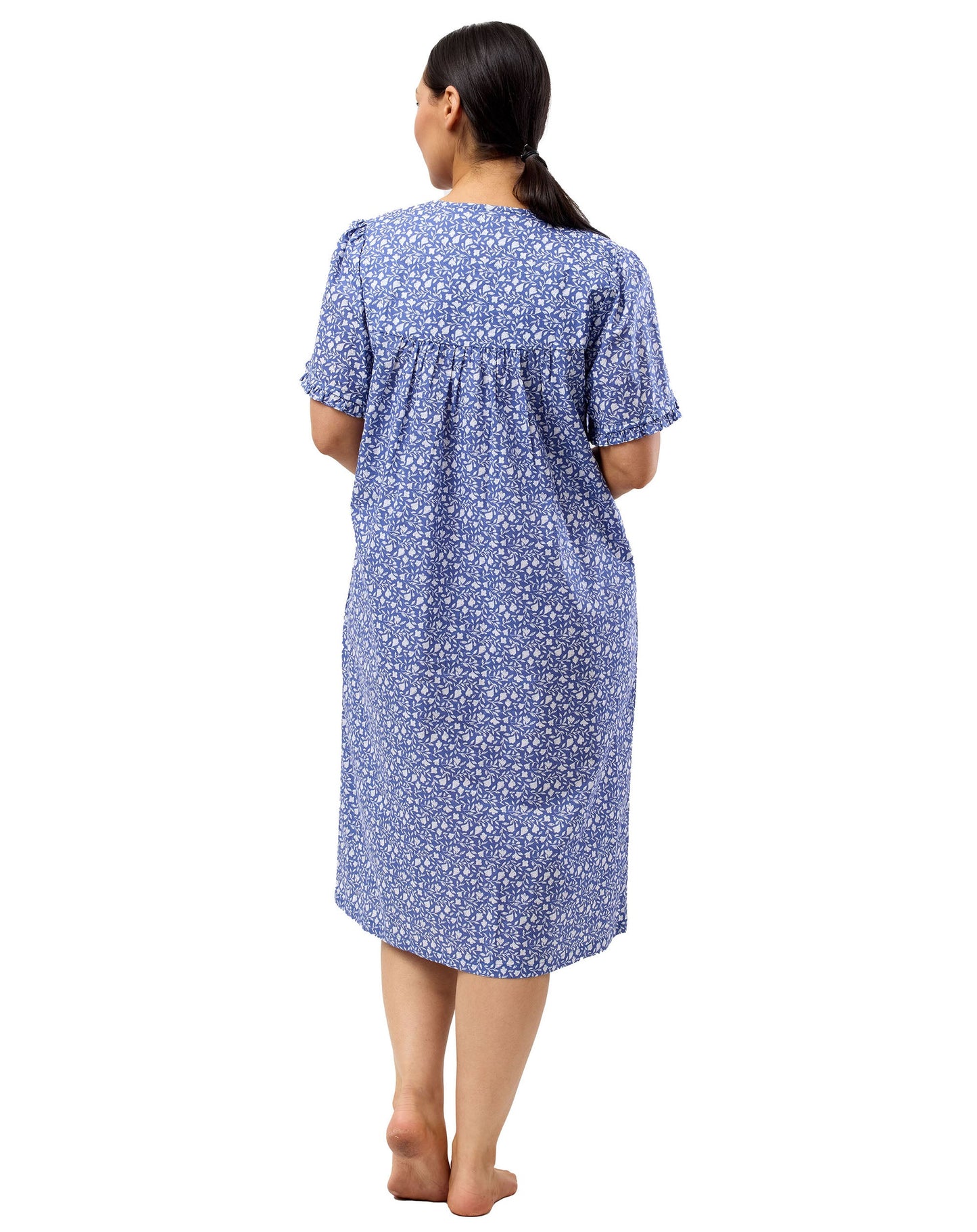 LEAF BRUNCH COAT DENIM - SK926L