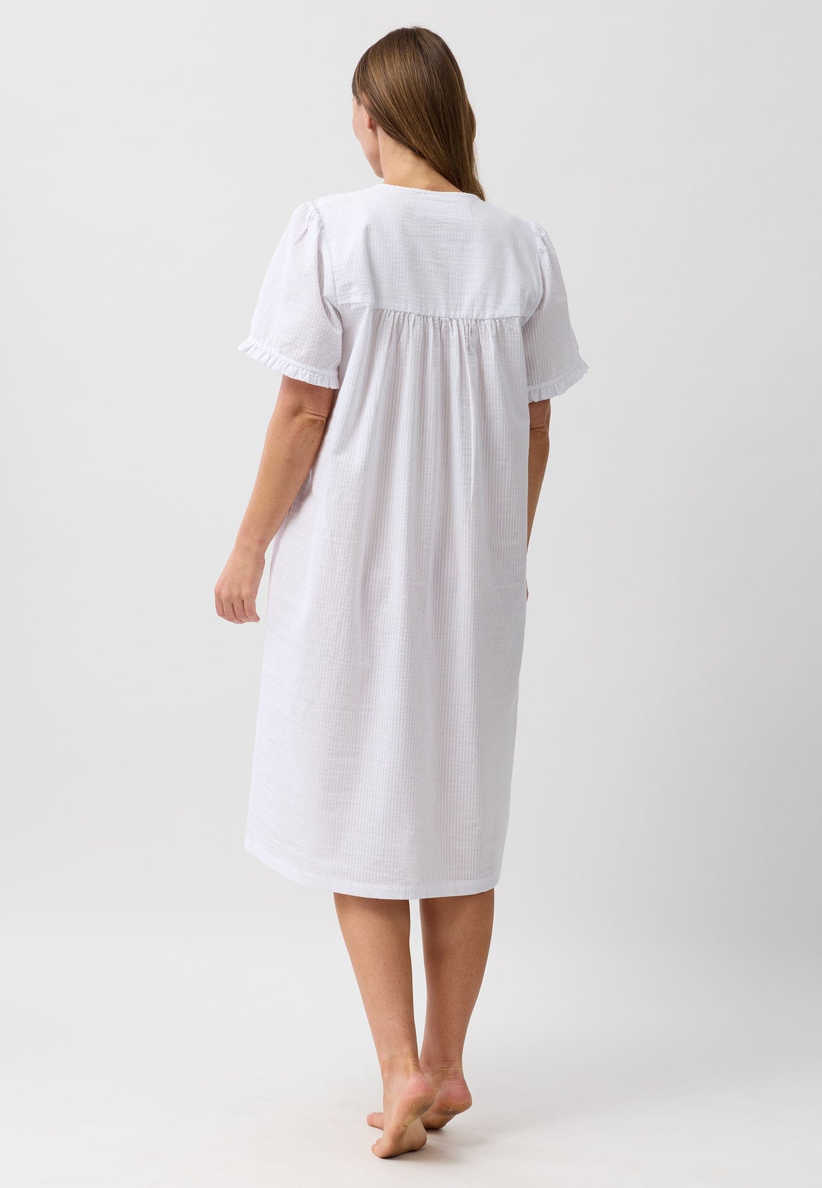 WHITE BRUNCH COAT WHITE - SK926W6