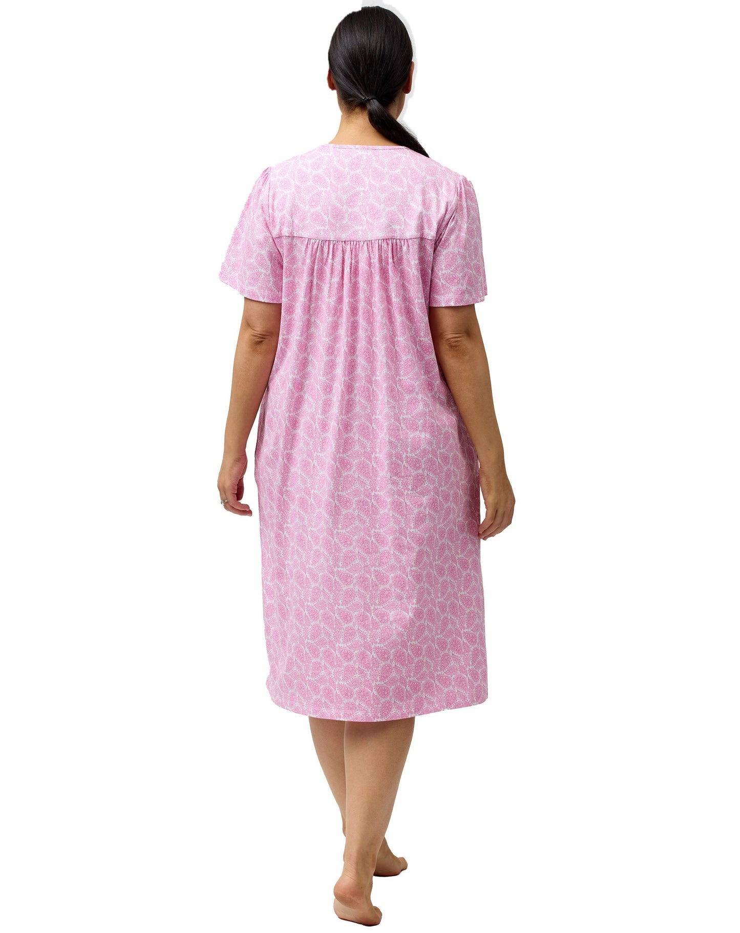 PAISLEY BRUNCH COAT PINK - SK927P