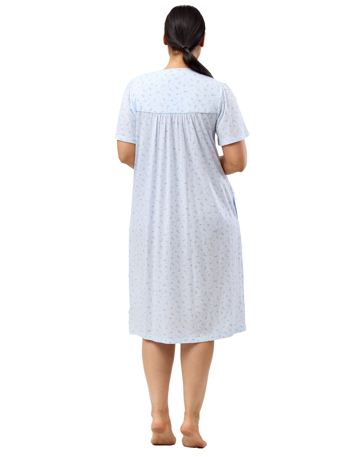 TULIP BRUNCH COAT BLUE - SK927T