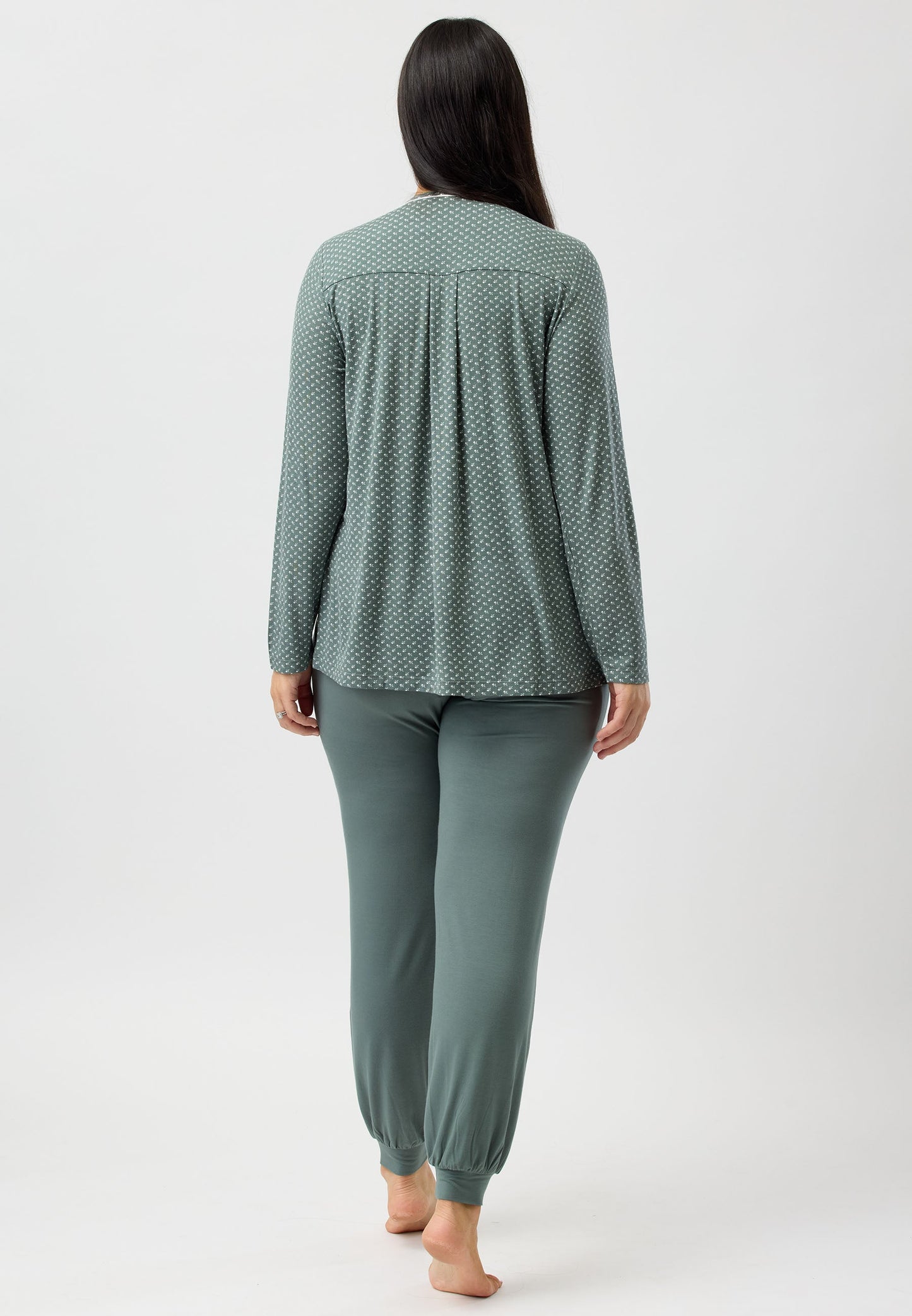 TULIP SKI PJ SET OLIVE - Y257T5