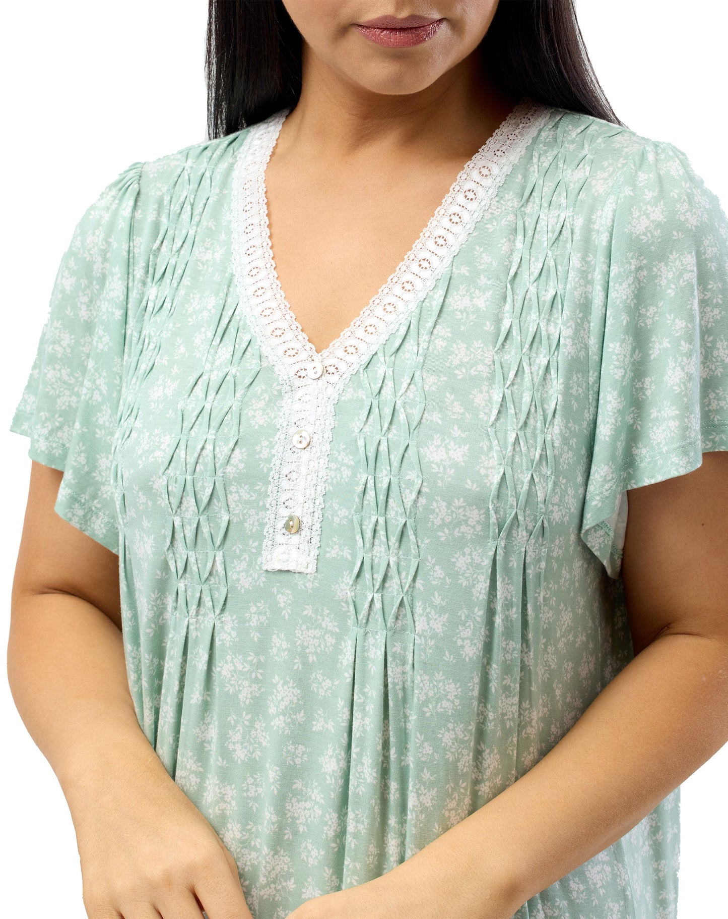 VINTAGE NIGHTIE JADE - Y345V