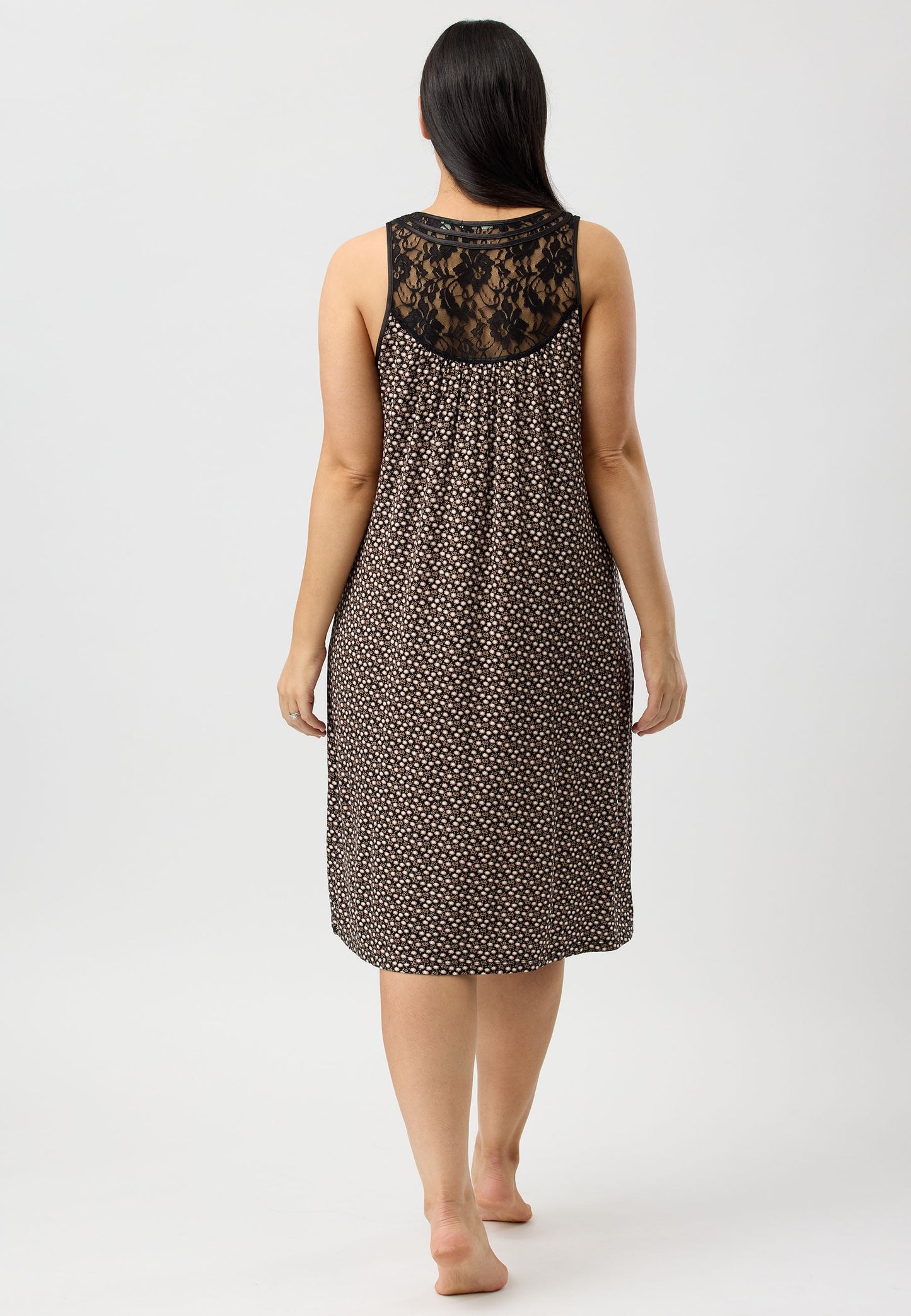 DITSY CHEMISE BLACK - Y461D5