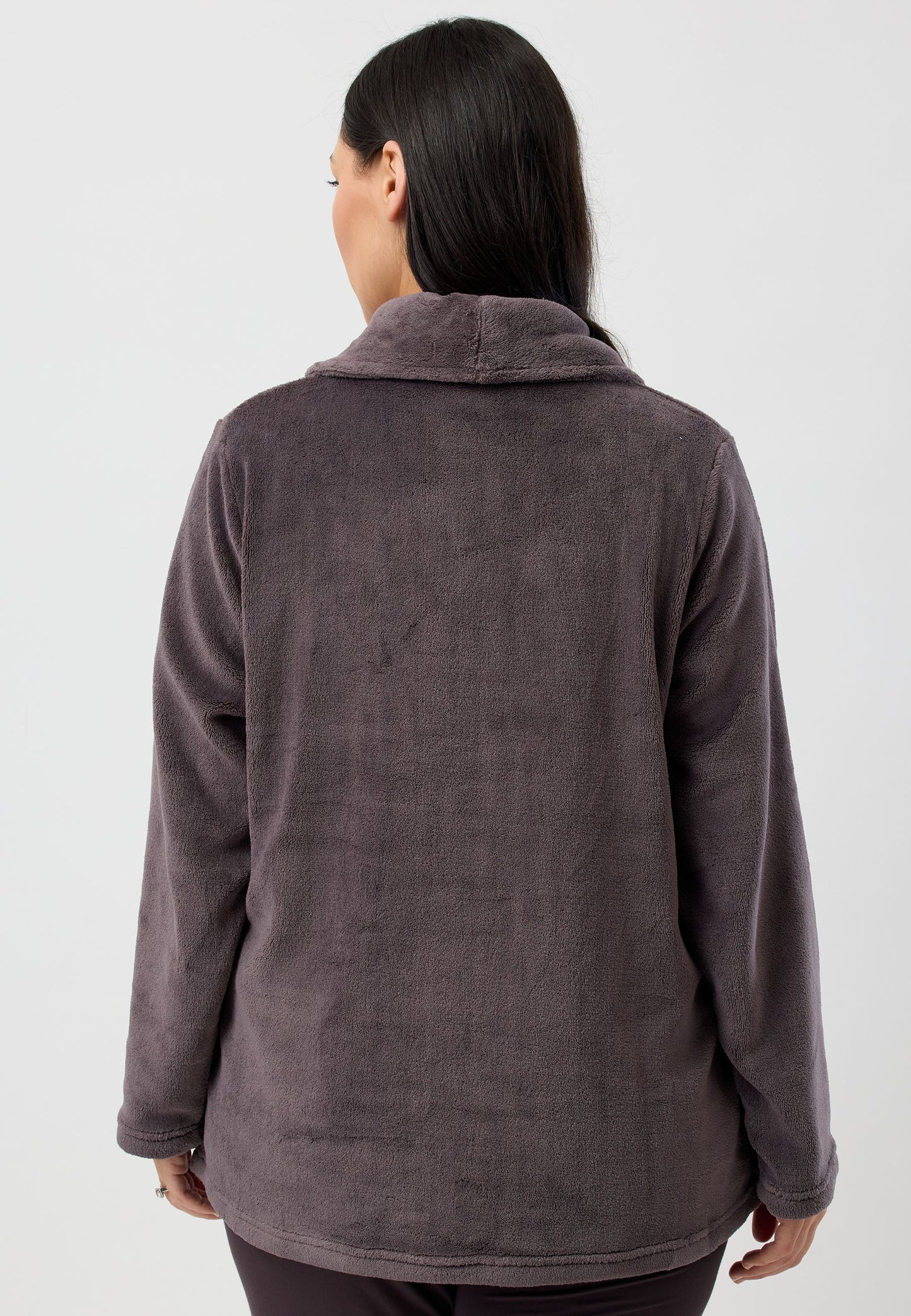 LUXURY SLEEP JACKET CHOCOLATE - Y807