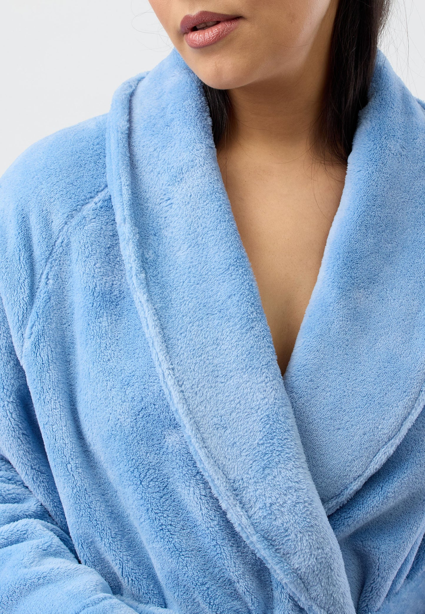 RAGLAN ROBE DUSK BLUE - Y808