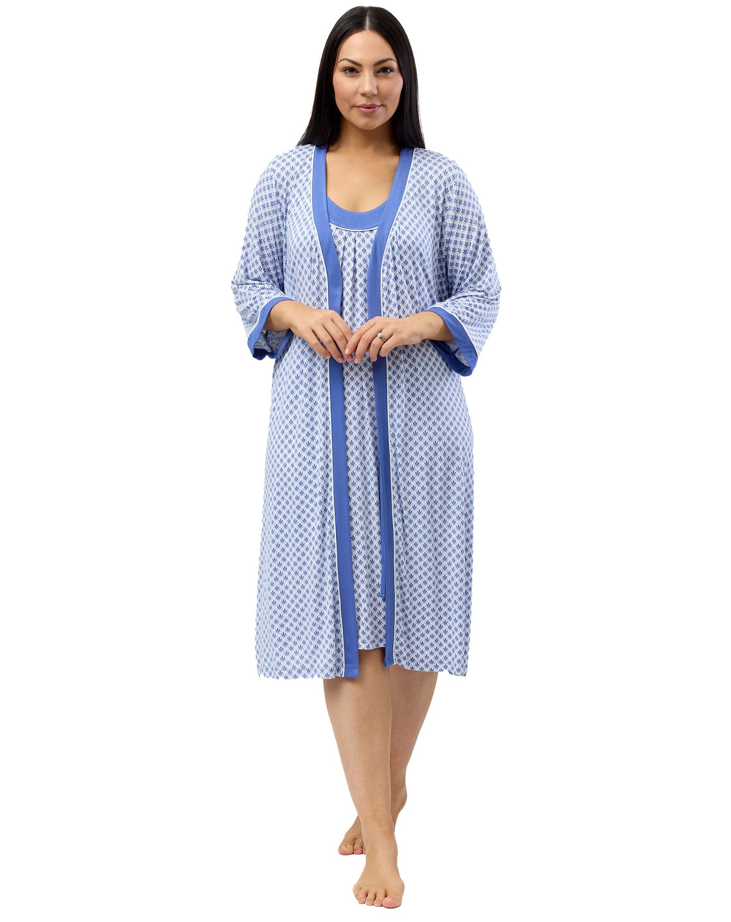 DECO PANEL ROBE DENIM - Y836D