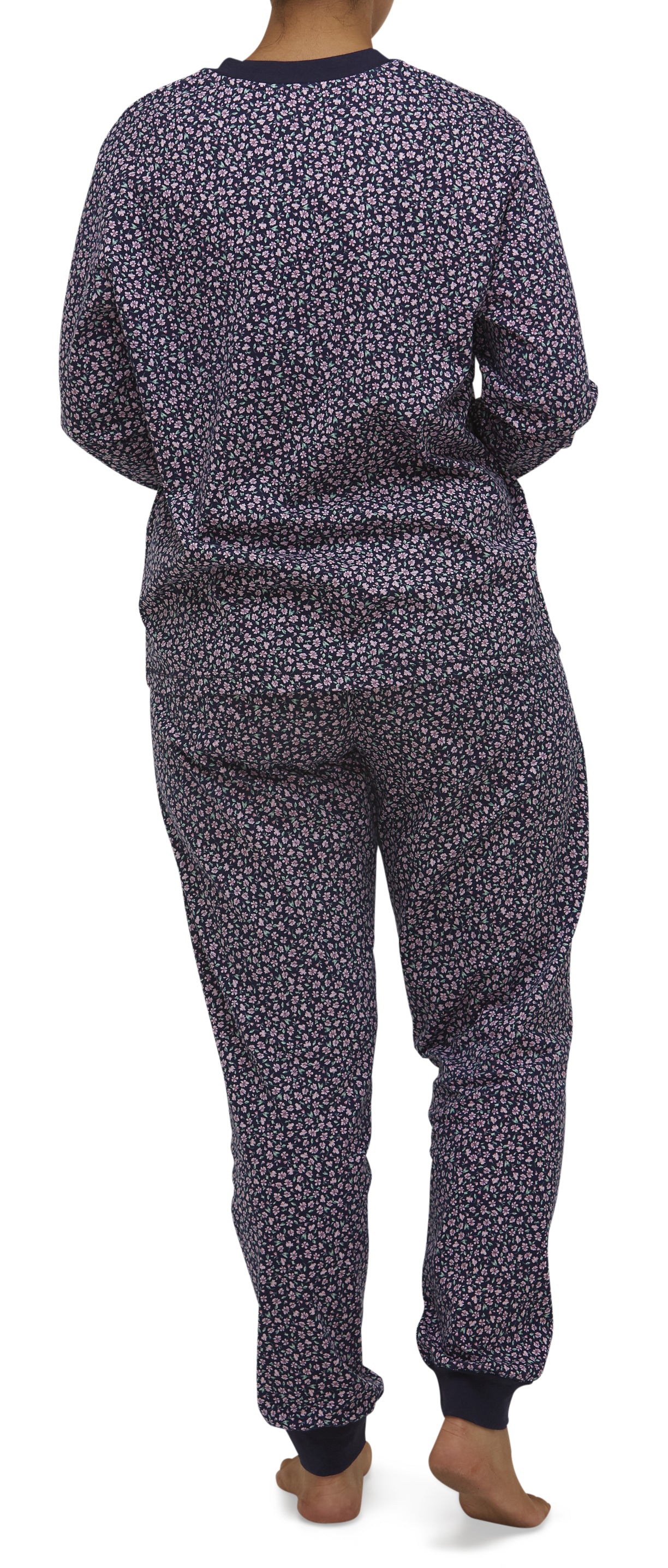 DITSY SKI PJ SET NAVY - SK100D
