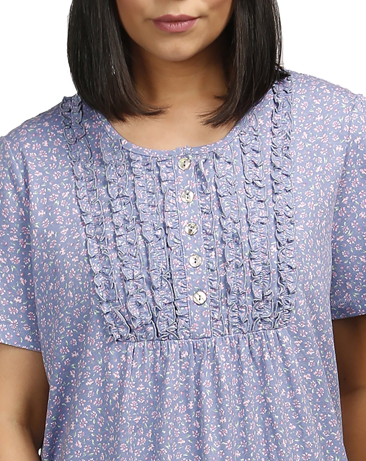 WILDFLOWERS PJ SET BLUE - SK109W