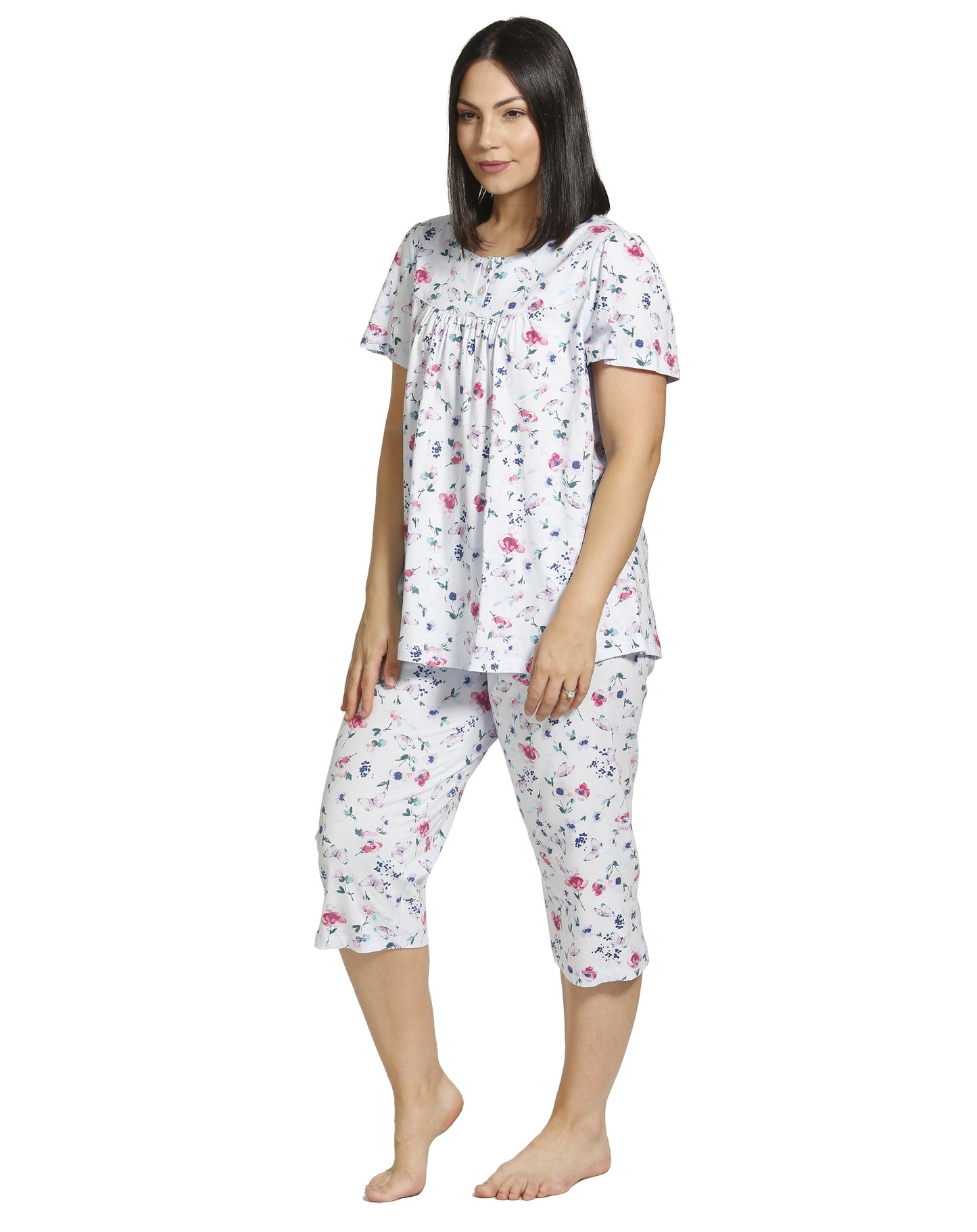BUTTERFLIES PJ SET BLUE - SK113B