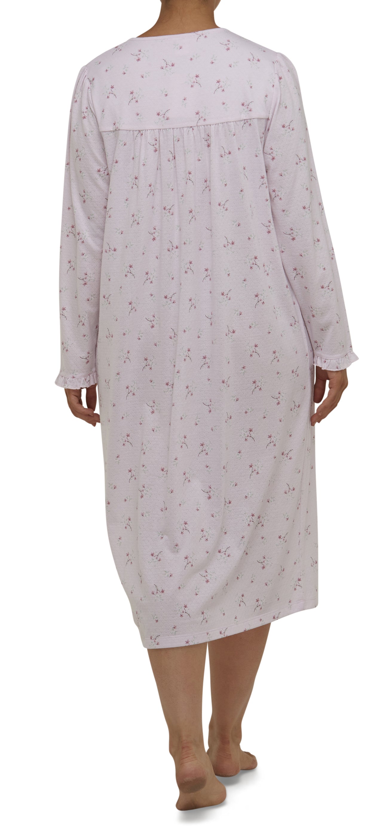 ISABEL RUFFLE NIGHTIE / PALE PINK-SK207I