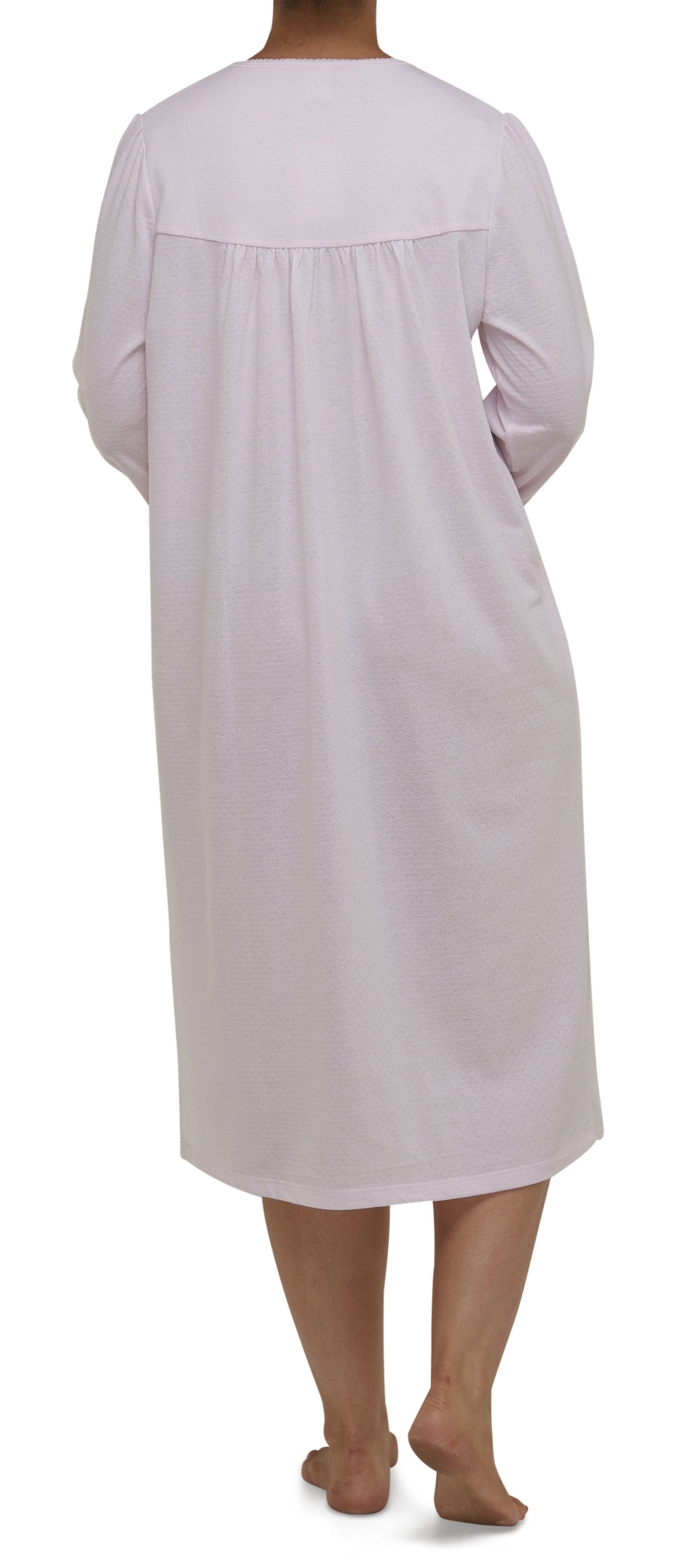 ROSEBUD EMBROIDERY NITE PALE PINK - SK210R