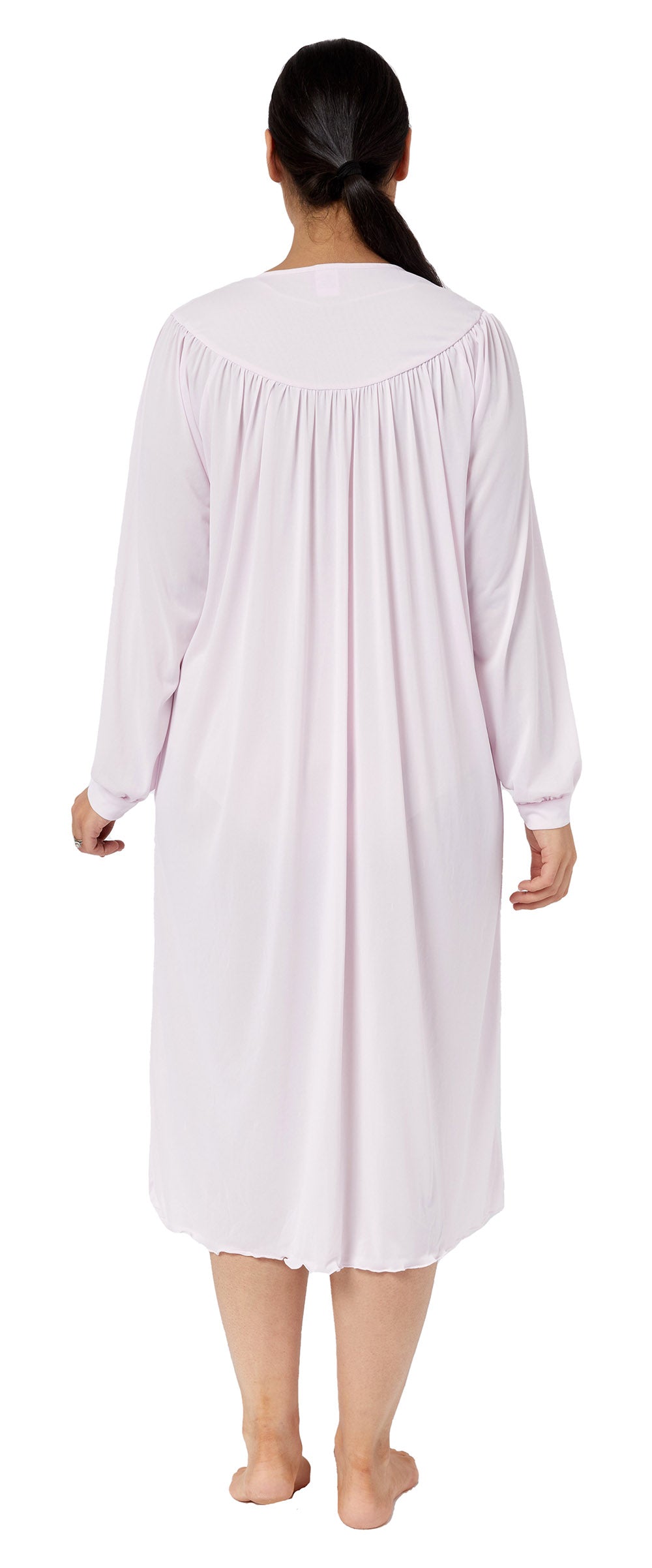 TRILOBAL LONG SLEEVE NIGHTIE PINK - SK212T