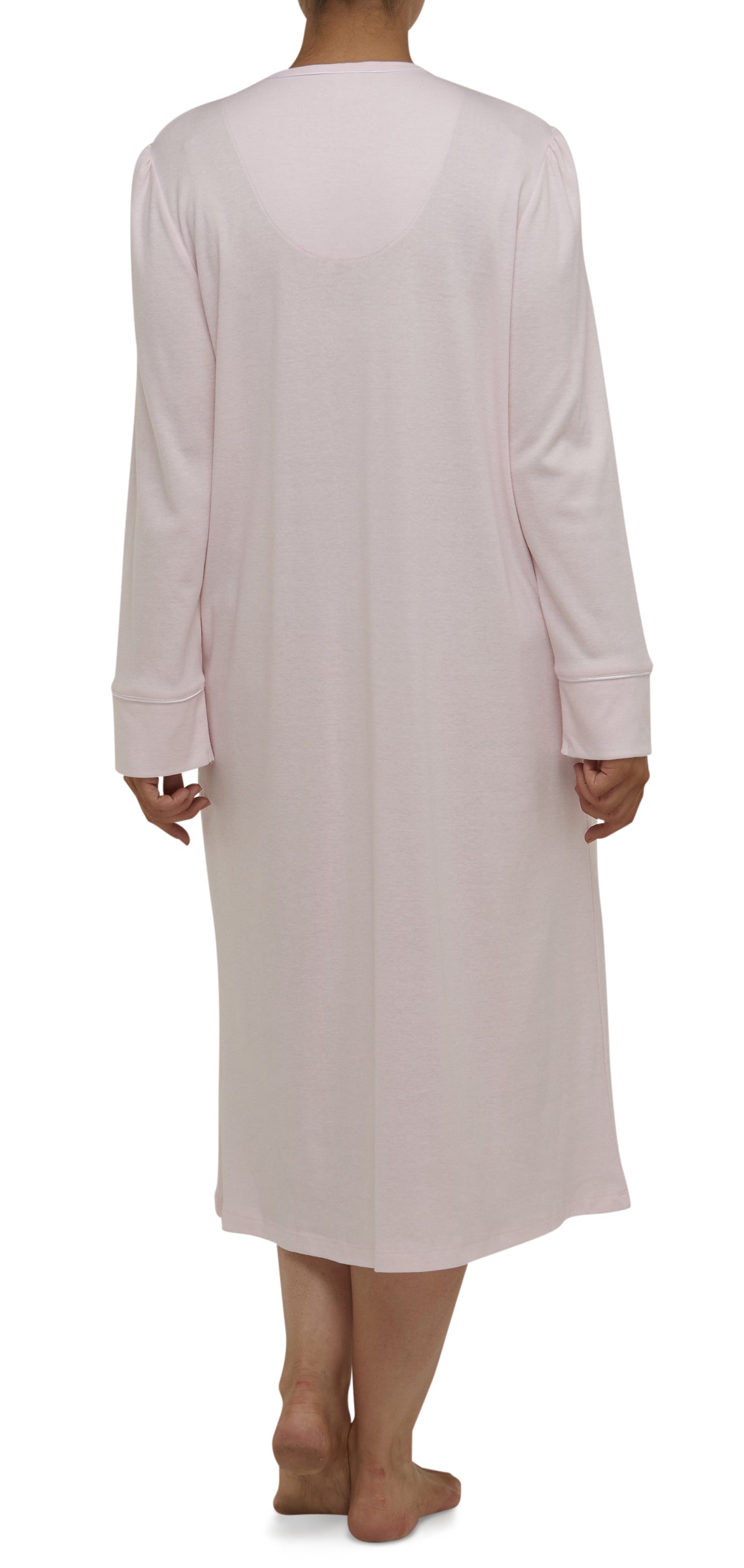 JAYNE EMBROIDERED NIGHTIE / PINK-SK214J