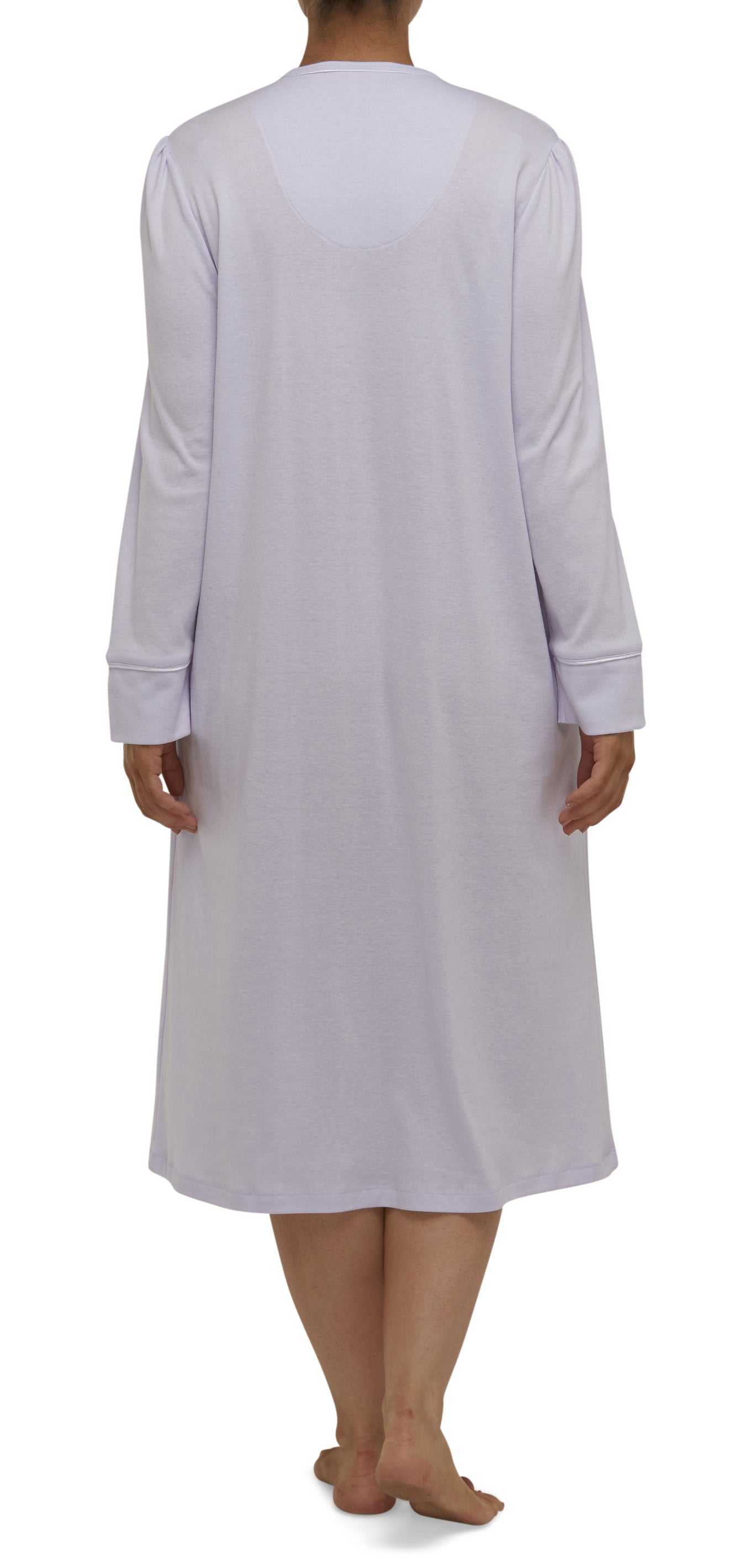 JAYNE EMBROIDERED NIGHTIE / VIOLET-SK214J