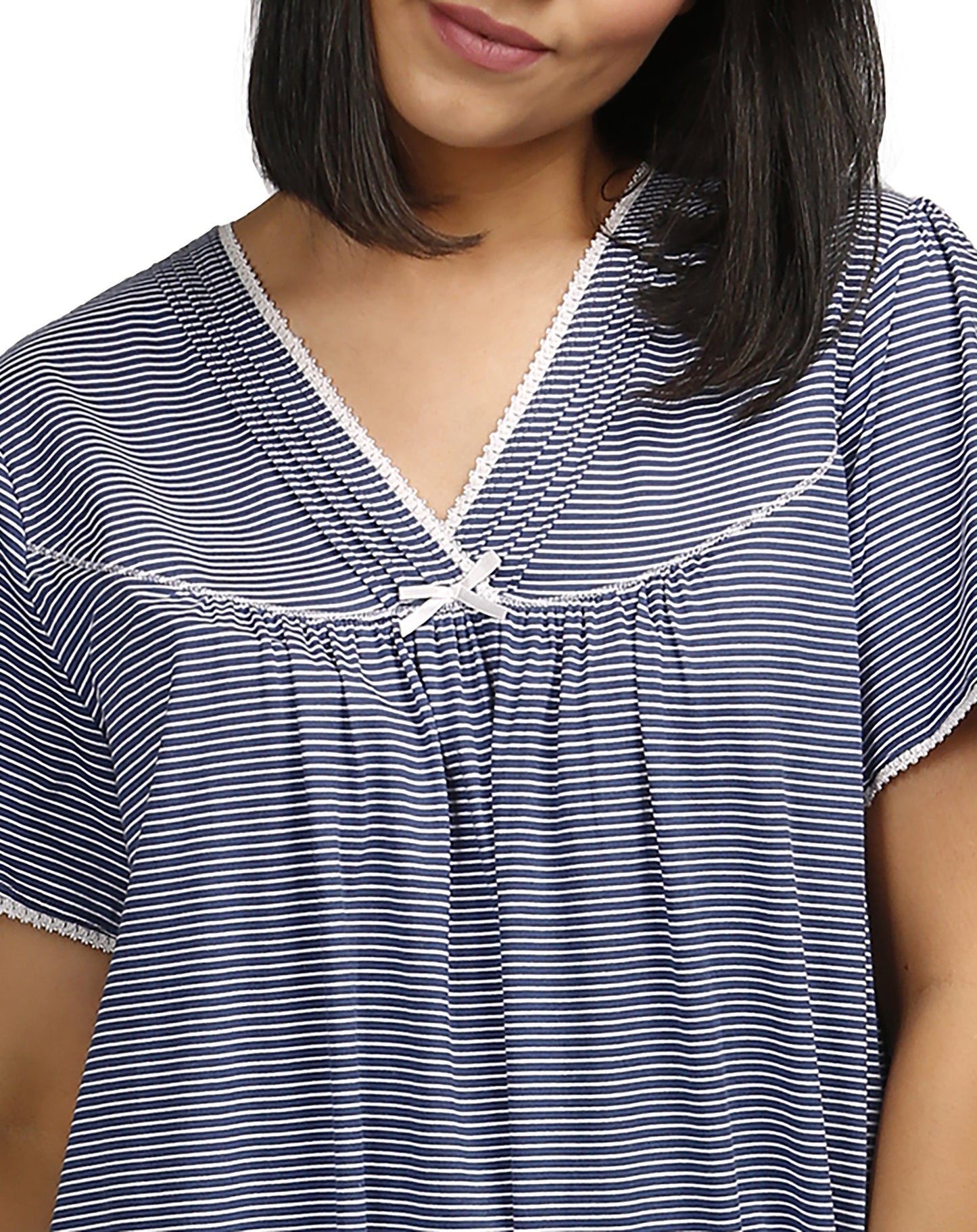 STRIPE NIGHTIE DENIM - SK300S