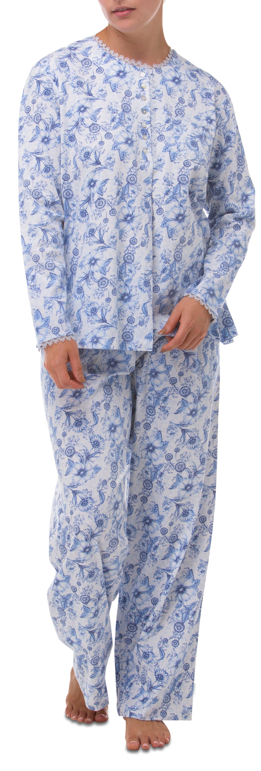 BRITTANY PJ SET BLUE - SK353