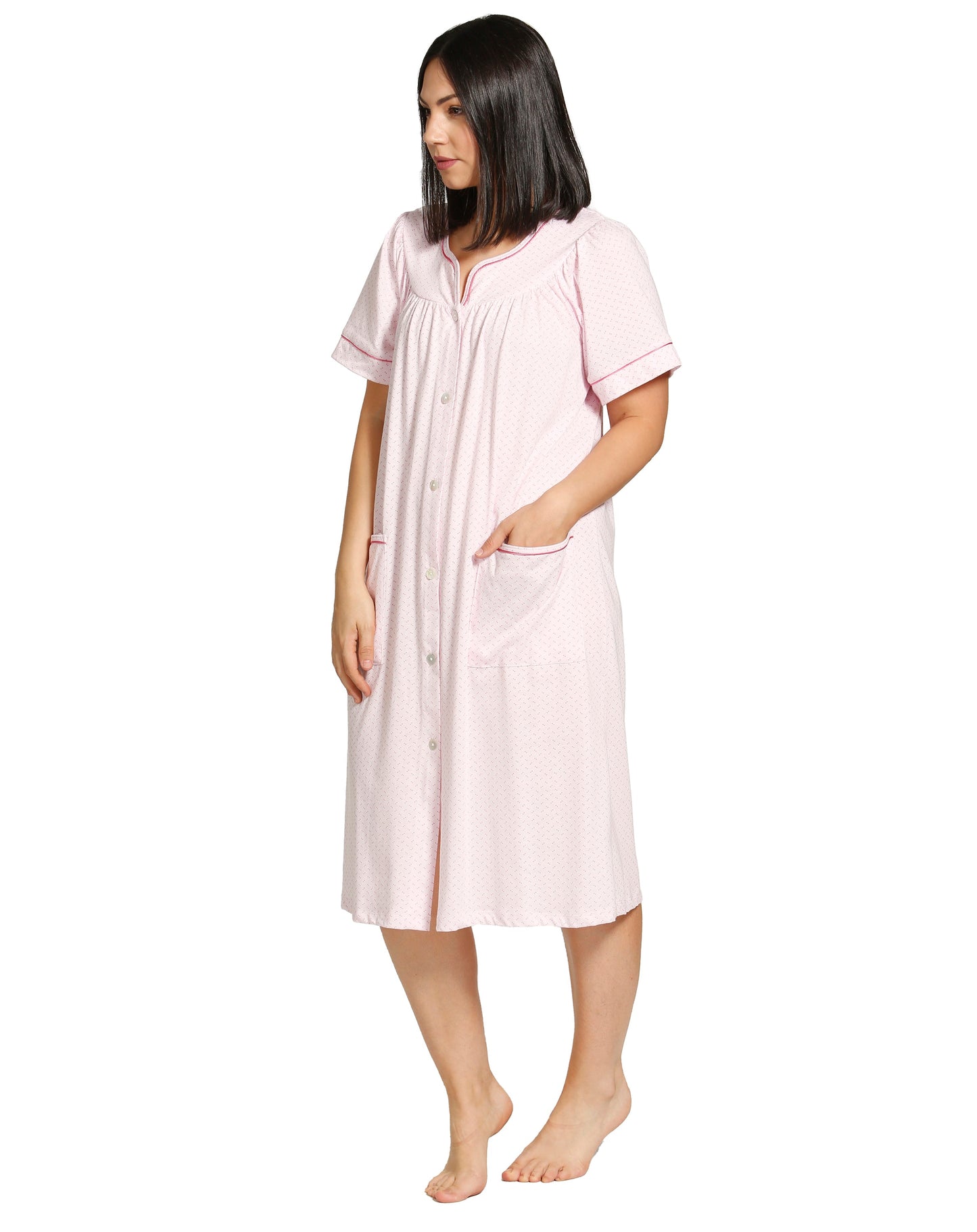 SPOT BRUNCH COAT PINK - SK909S