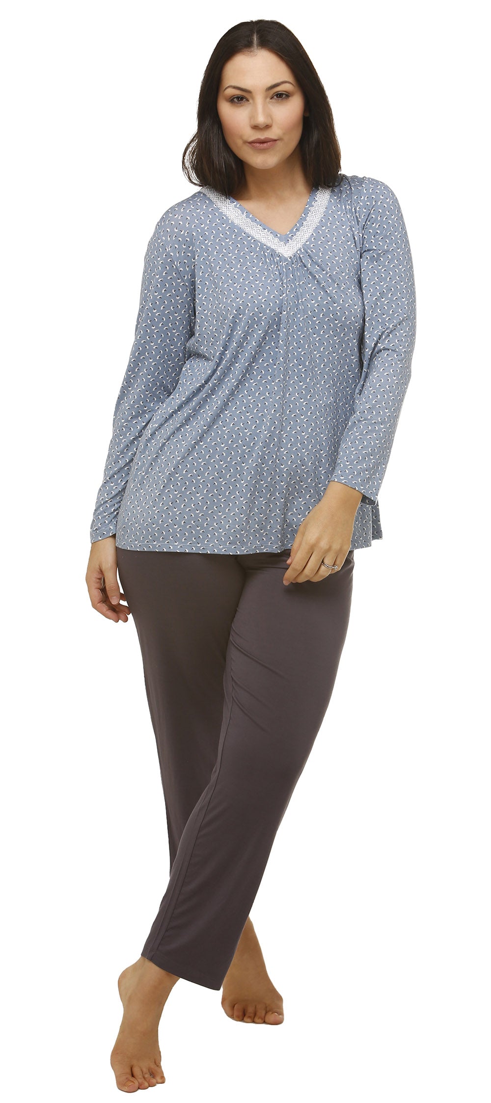 TULIP PJ SET STORM BLUE - Y231