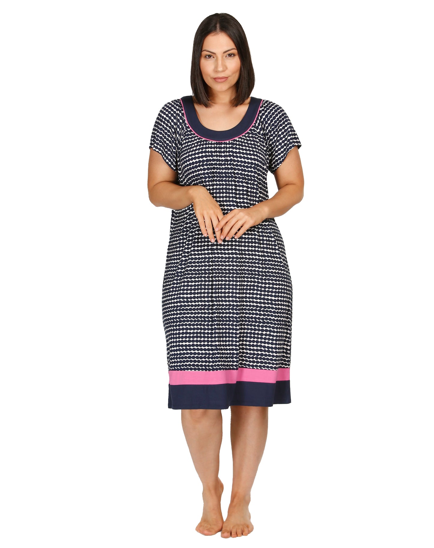 SPOT NIGHTIE NAVY - Y309S