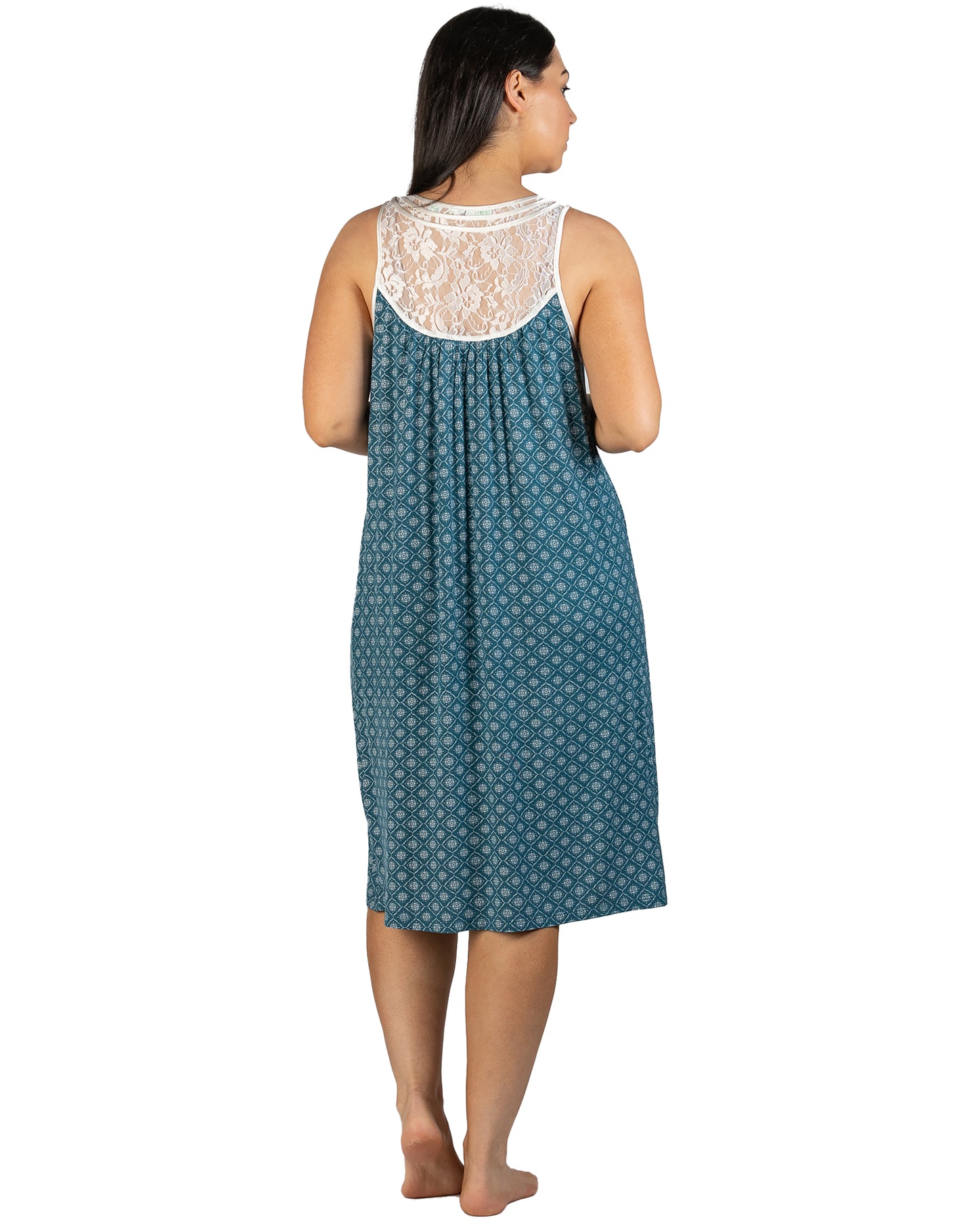 MOROCCO CHEMISE TEAL - Y461M