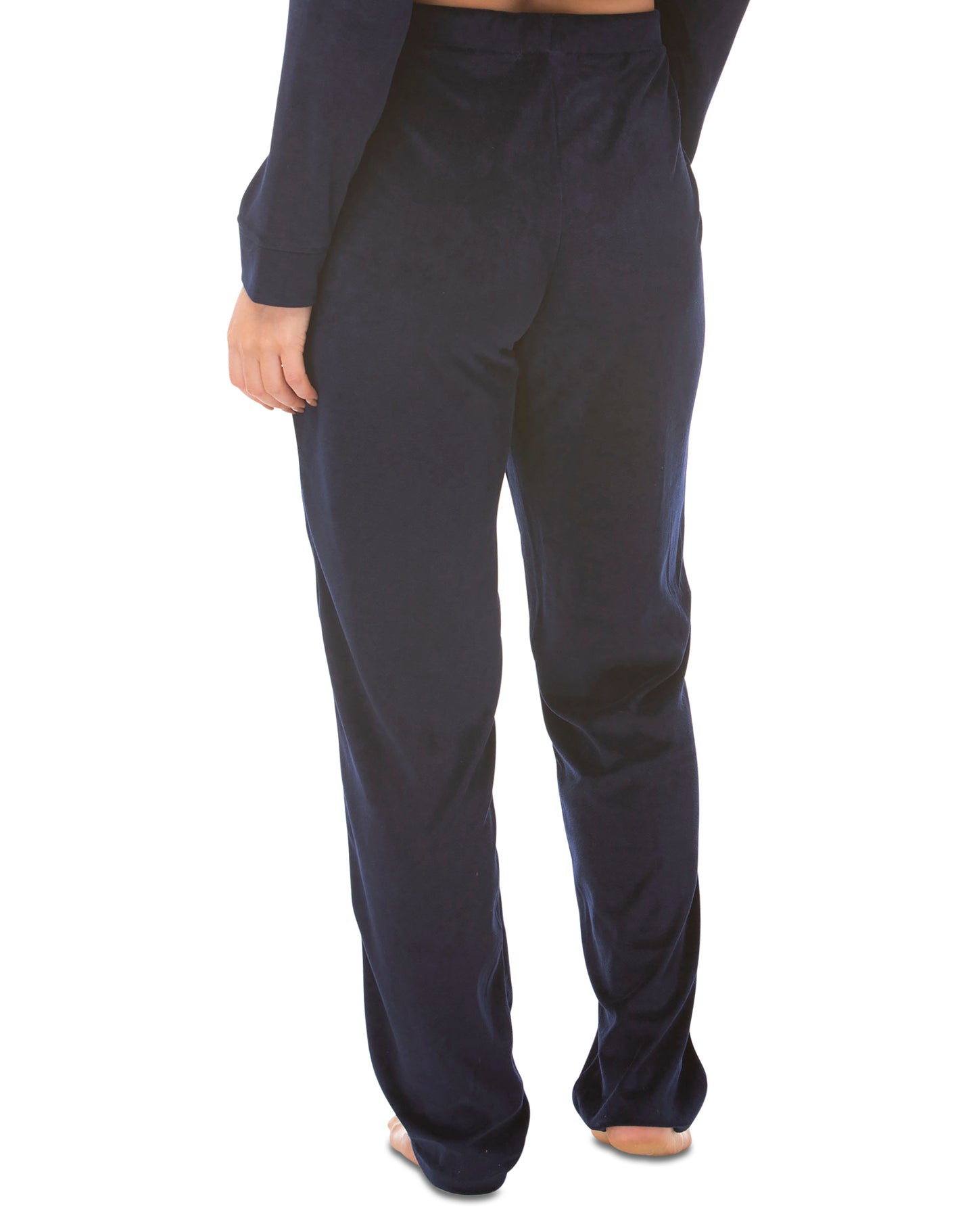 VELOUR PANT NAVY - Y703