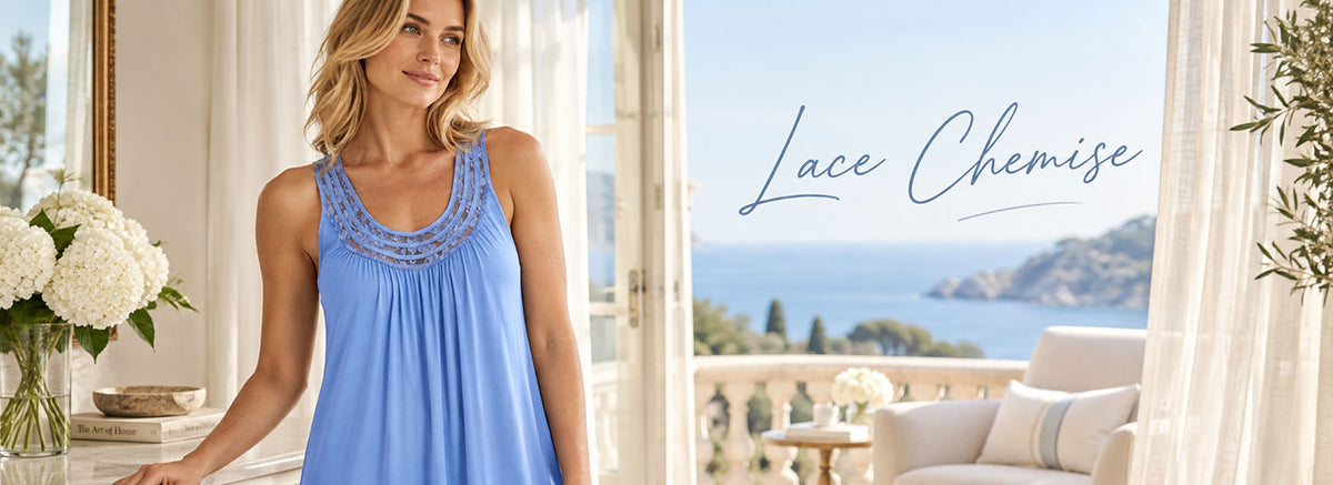 Yuu Sleepwear - Lace Chemise