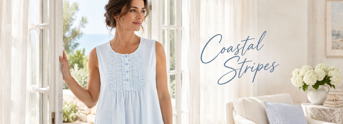 Schrank Coastal Stripes - Sage