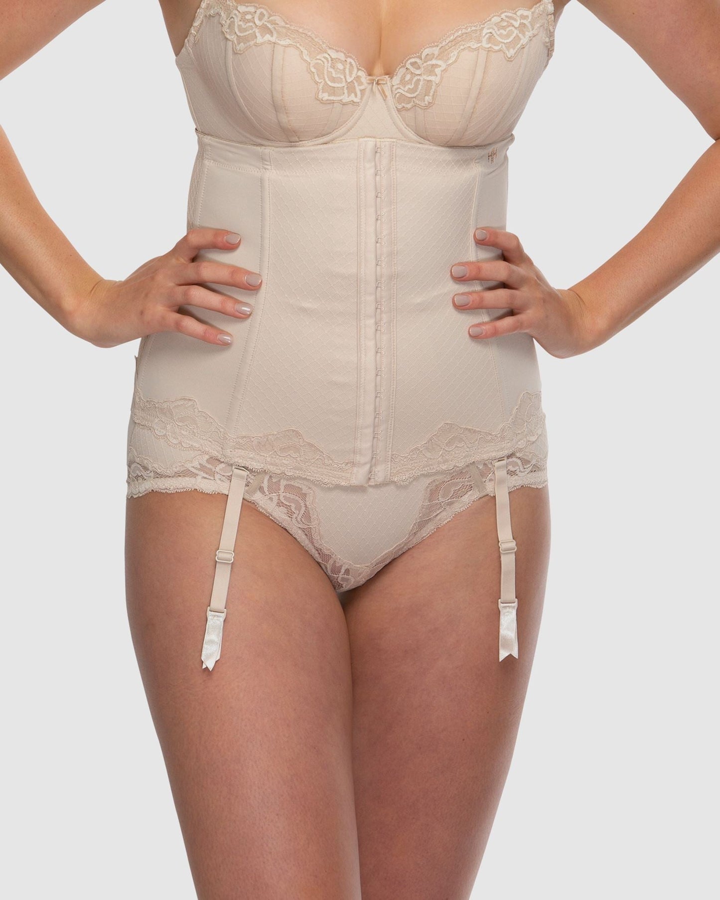 Whisper Firm Control Waist Cincher - HH056 - Nude