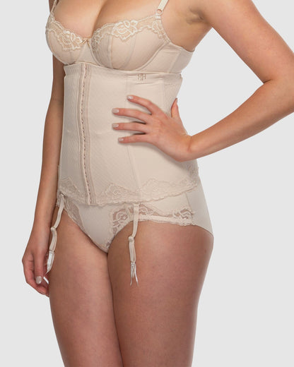 Whisper Firm Control Waist Cincher - HH056 - Nude