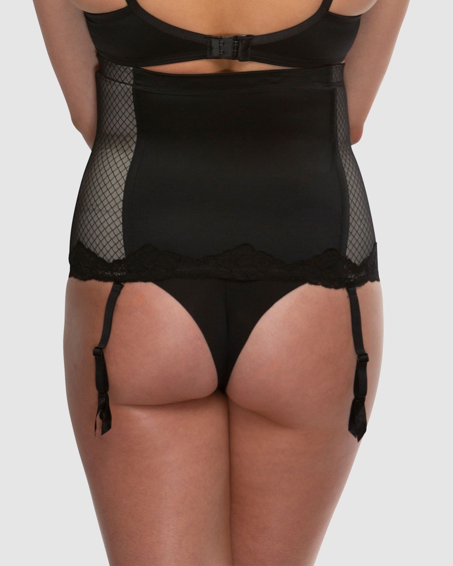 Whisper Firm Control Waist Cincher - HH056 - Black