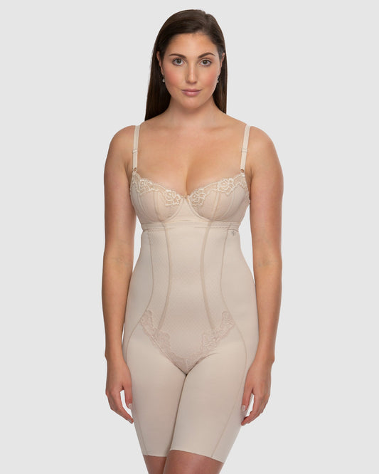 Whisper Firm Control High Waist Thigh Shaper - HH057 - Nude