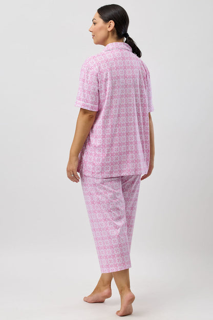 BAROQUE 3/4 PJ SET ROSE - SK108B5
