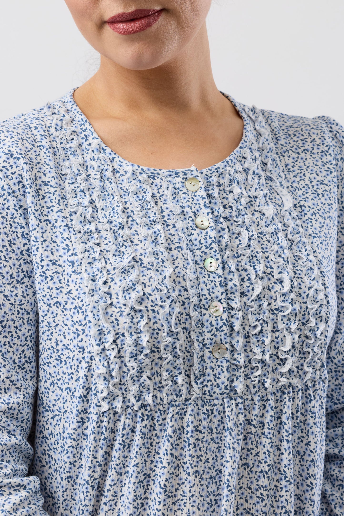 DITSY NIGHTIE DENIM - SK242D6