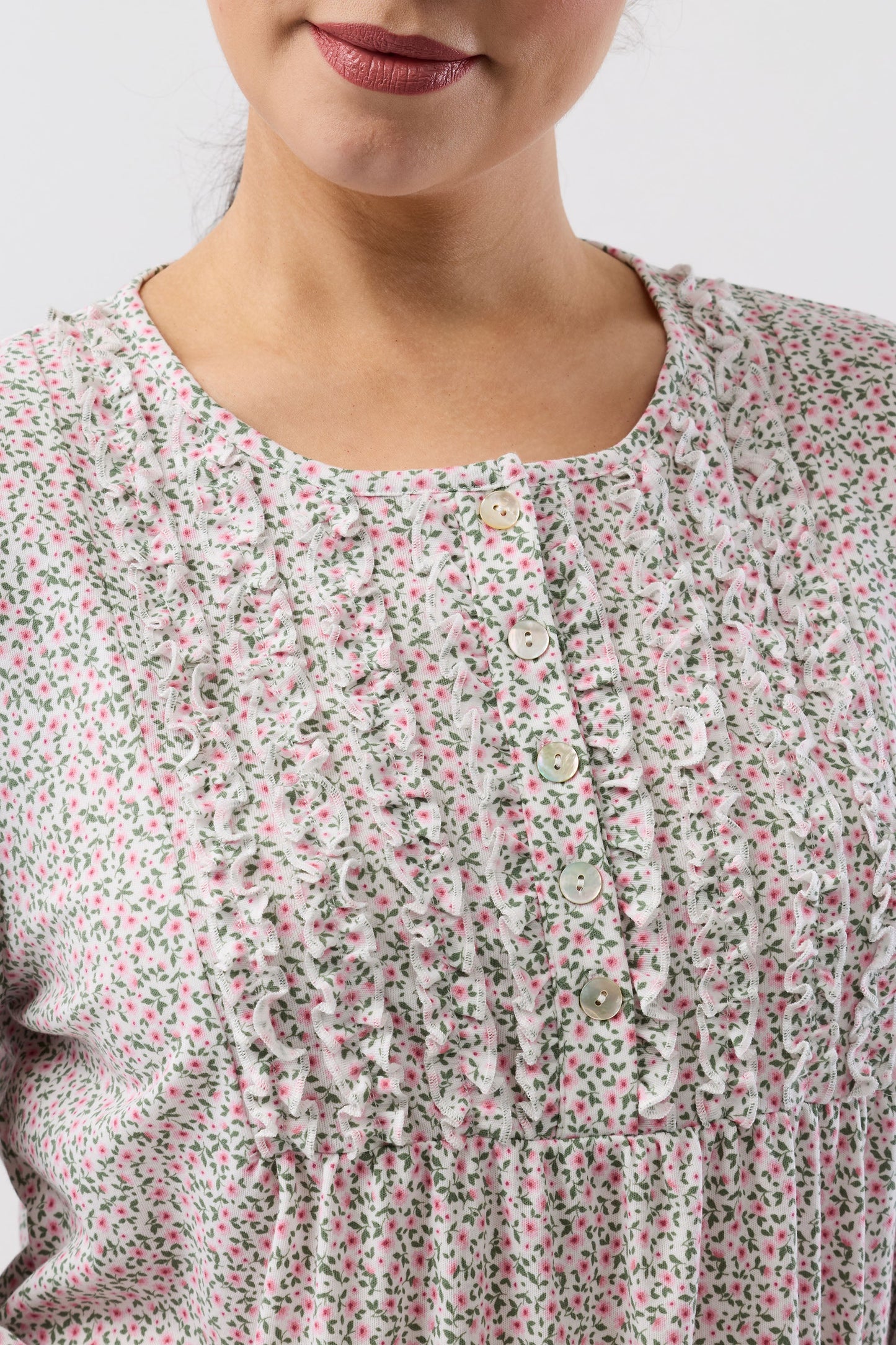 DITSY NIGHTIE PINK - SK242D6