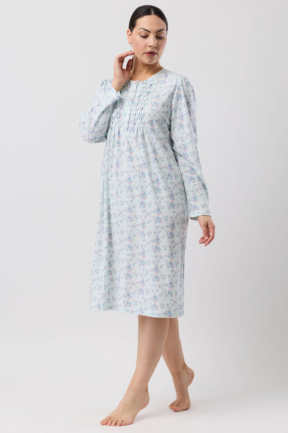 CHERRY BLOSSOM NIGHTIE MINT - SK244C6