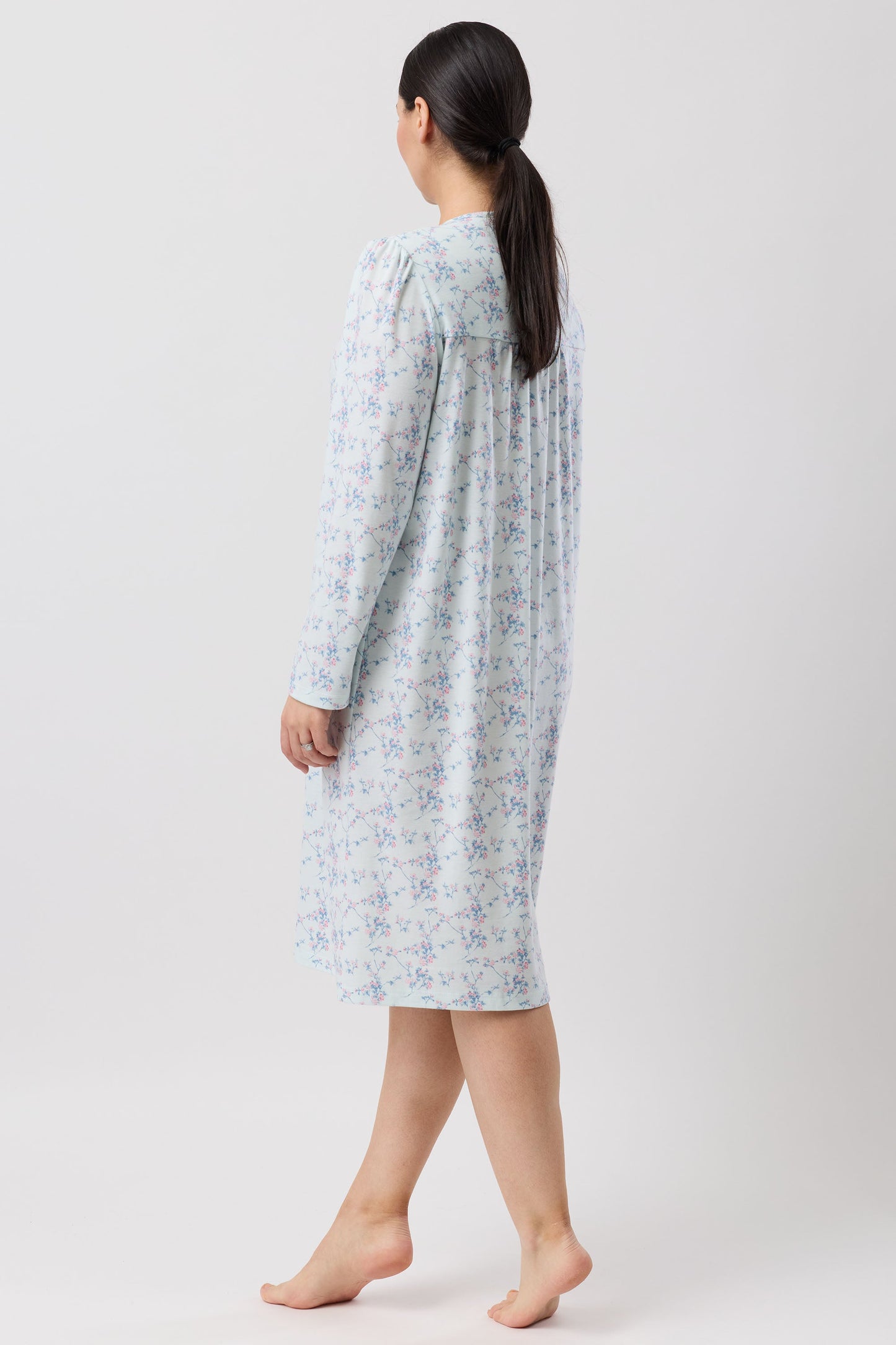 CHERRY BLOSSOM NIGHTIE MINT - SK244C6