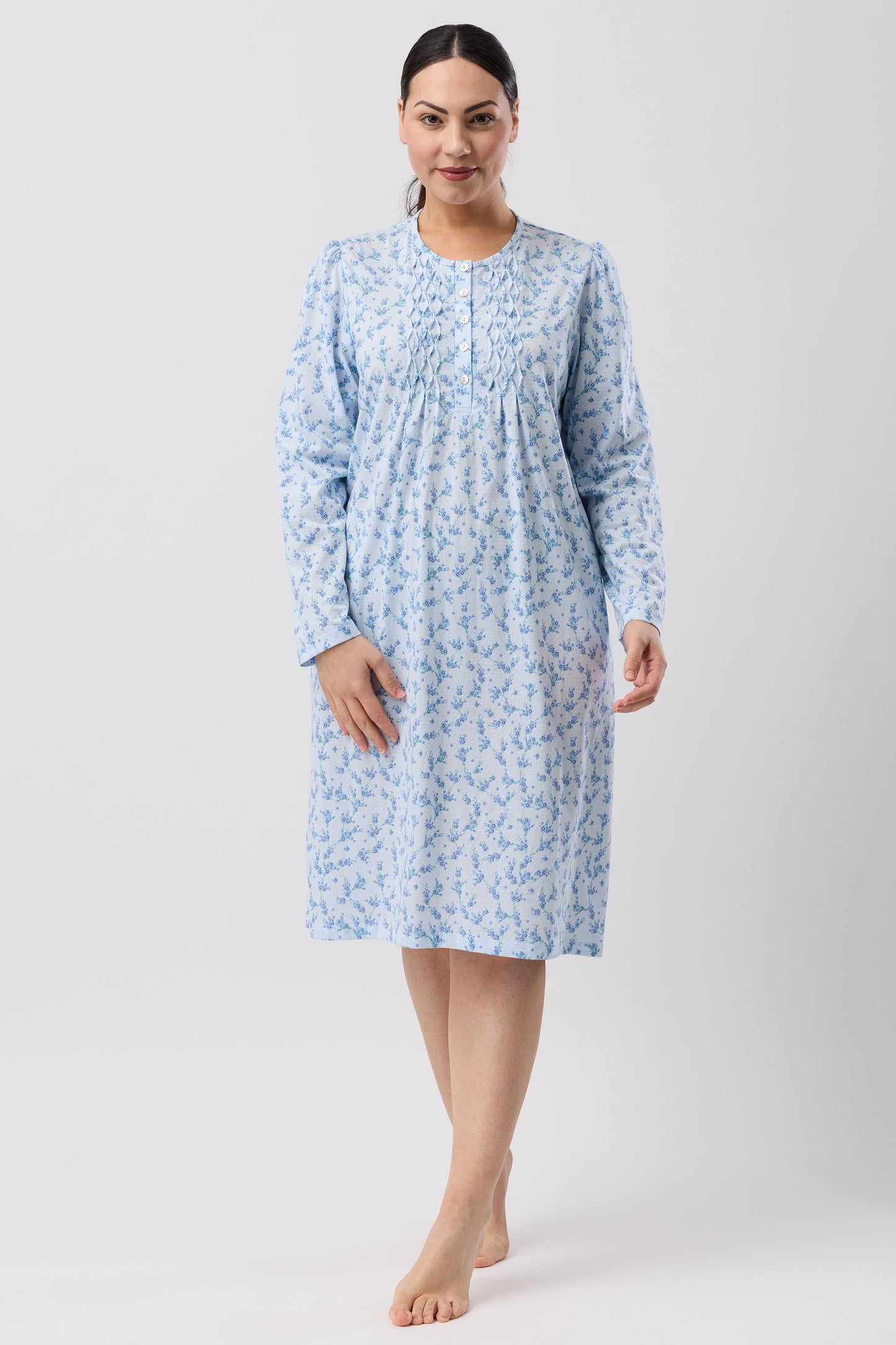 JASMINE NIGHTIE BLUE - SK244J6