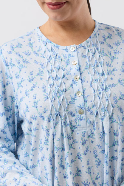 JASMINE NIGHTIE BLUE - SK244J6