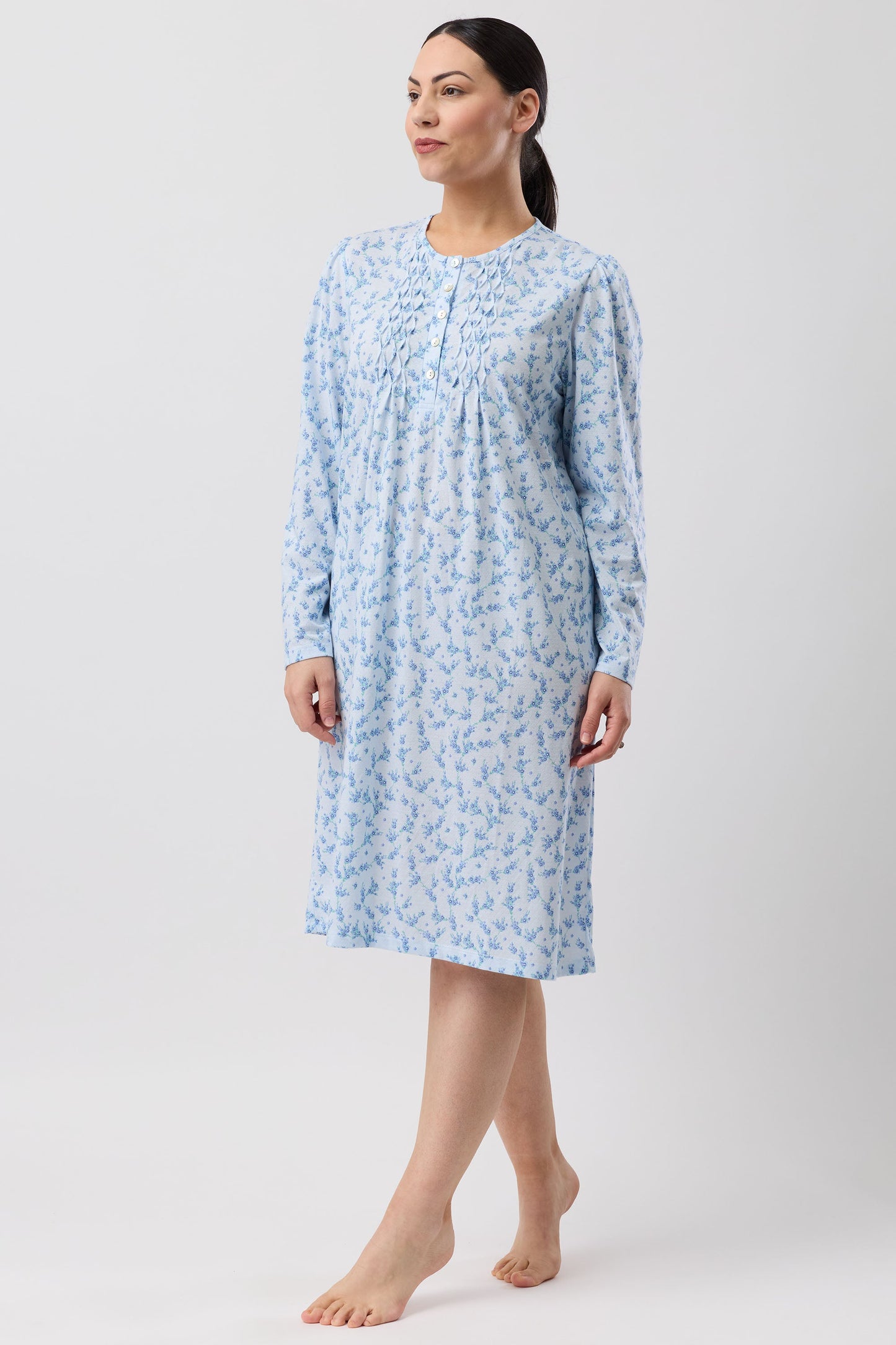 JASMINE NIGHTIE BLUE - SK244J6
